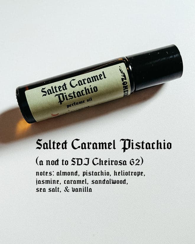 Salted Caramel Pistachio by Zomething Strange