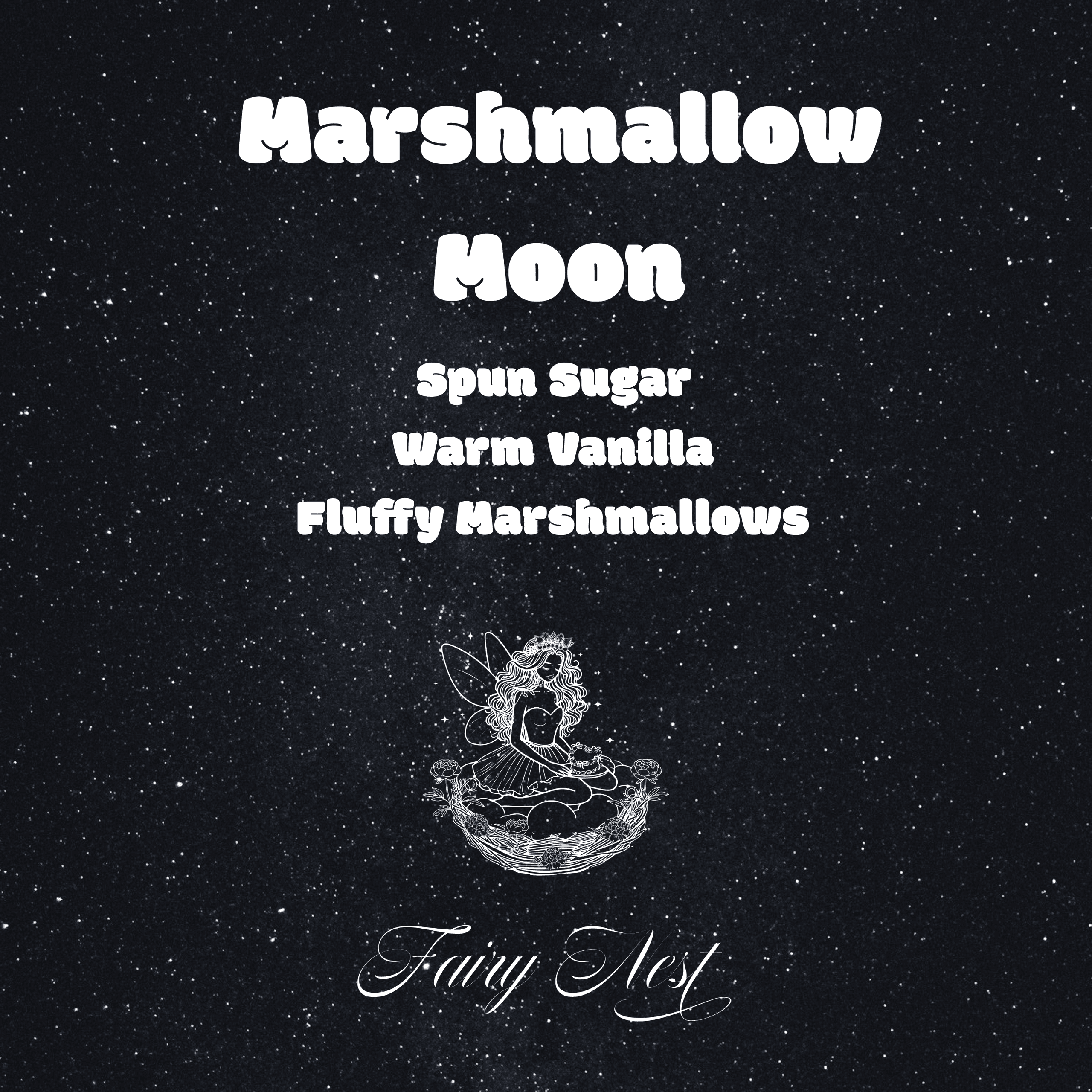 Marshmallow Moon Perfume Bottle