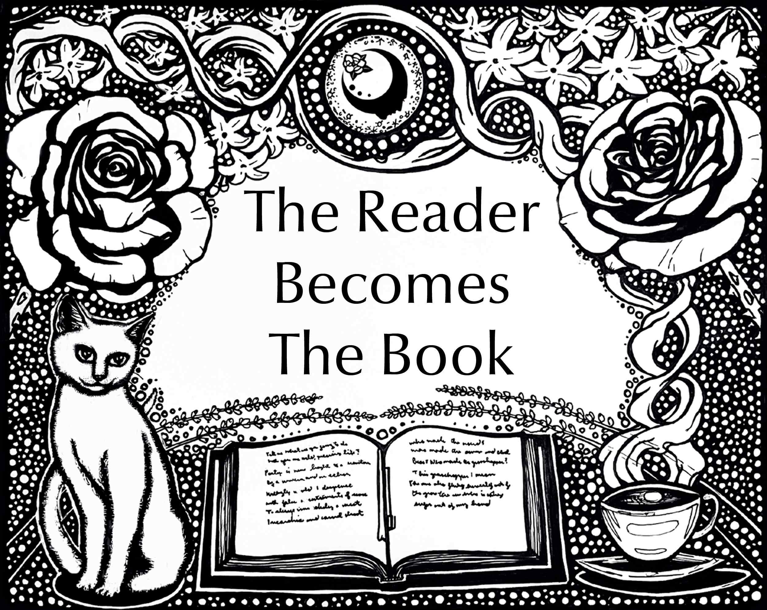 The Reader Becomes The Book by A house on the moon