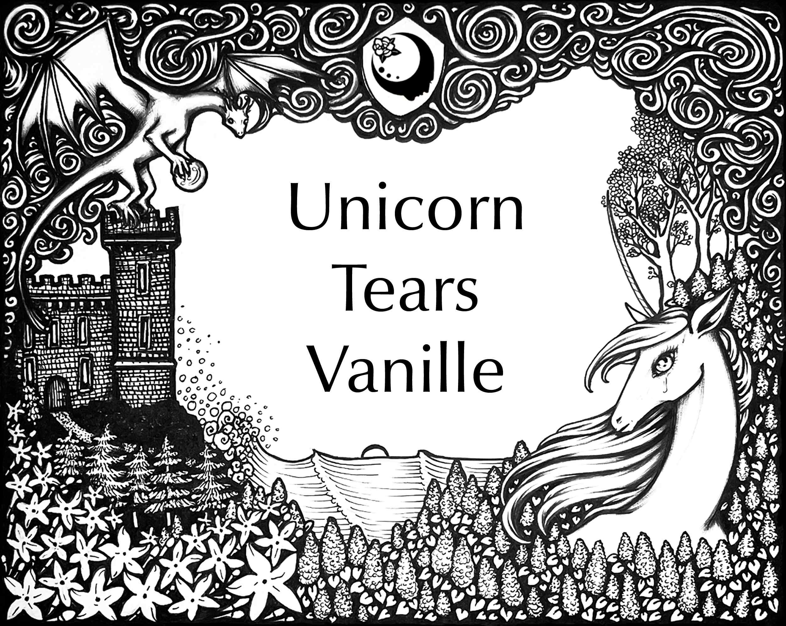 Unicorn Tears Vanille Perfume Bottle