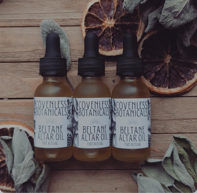 Beltane Altar Perfume Bottle