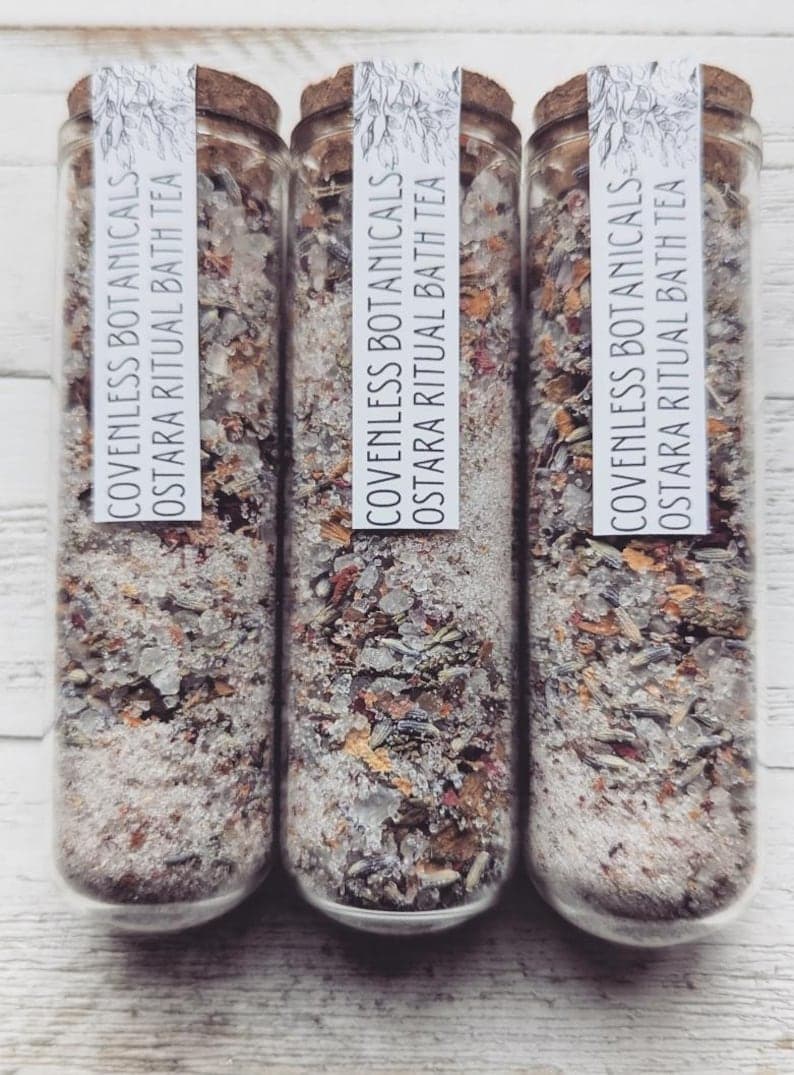 Ostara Bath Tea by Covenless Botanicals