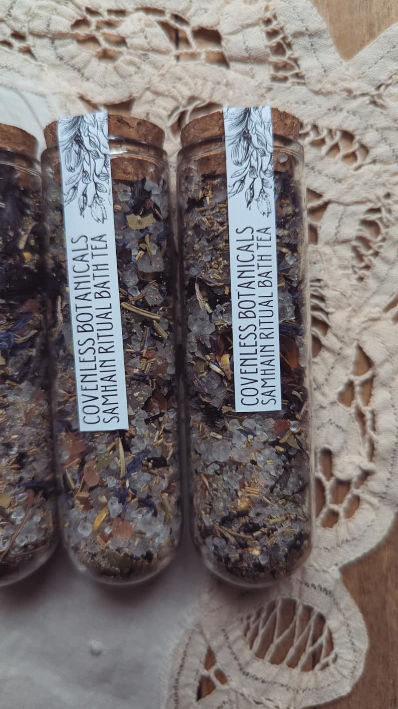 Samhain Bath Tea by Covenless Botanicals