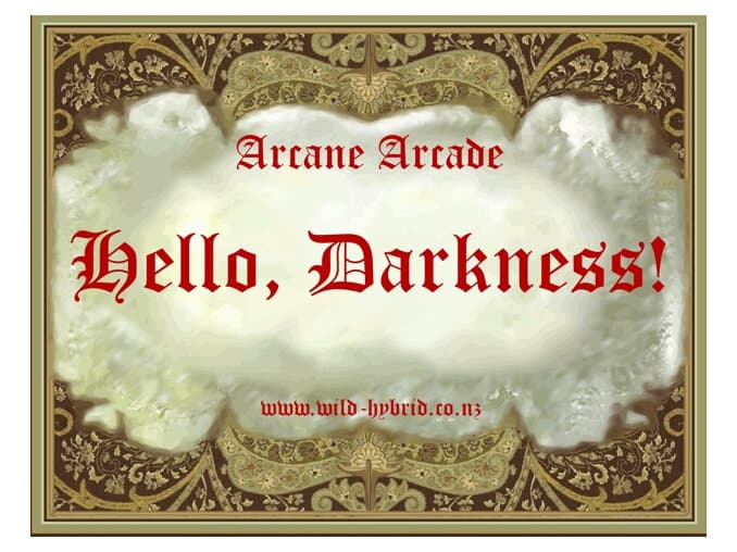 Hello, Darkness! Perfume Bottle