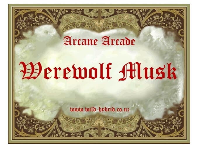 Werewolf Musk Perfume Bottle