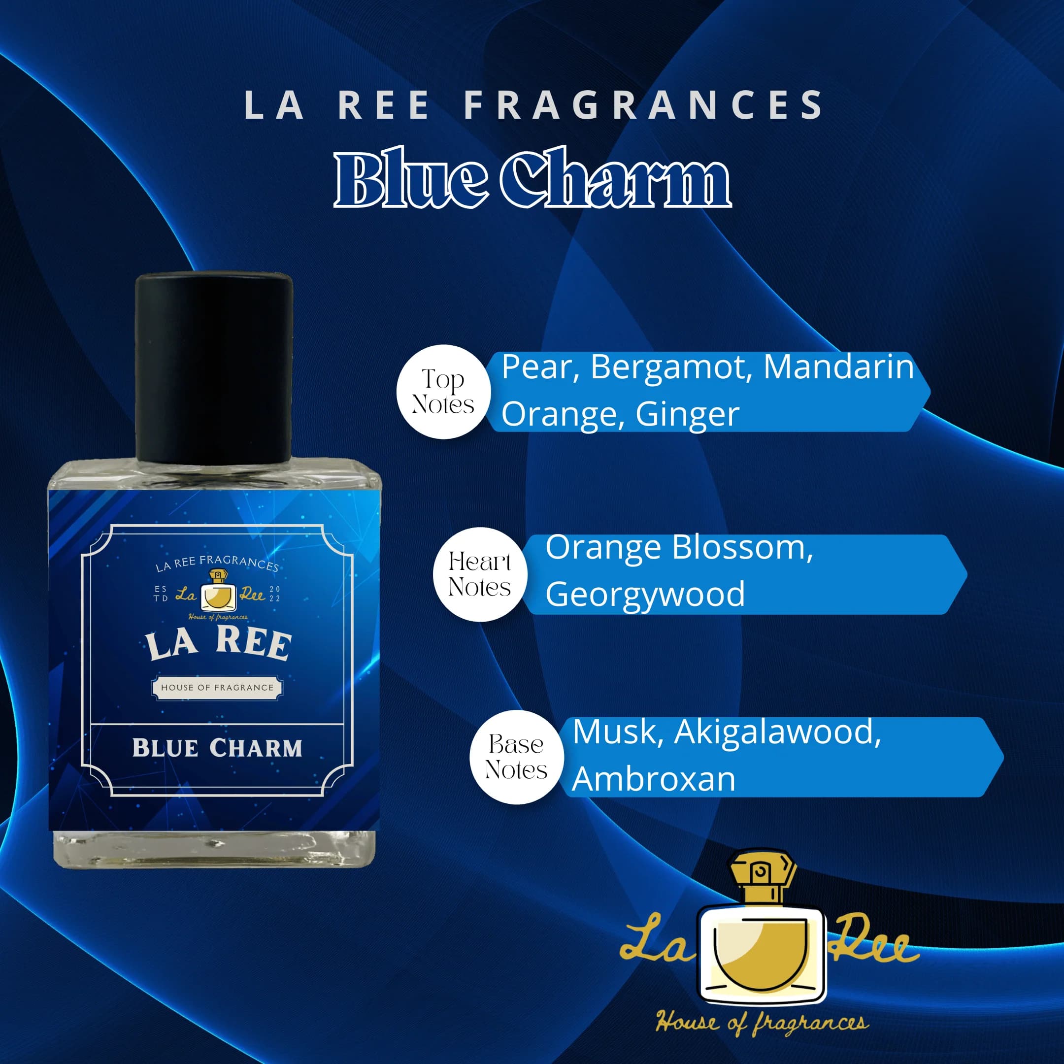Blue Charm - La Ree Fragrances by La Ree Fragrances