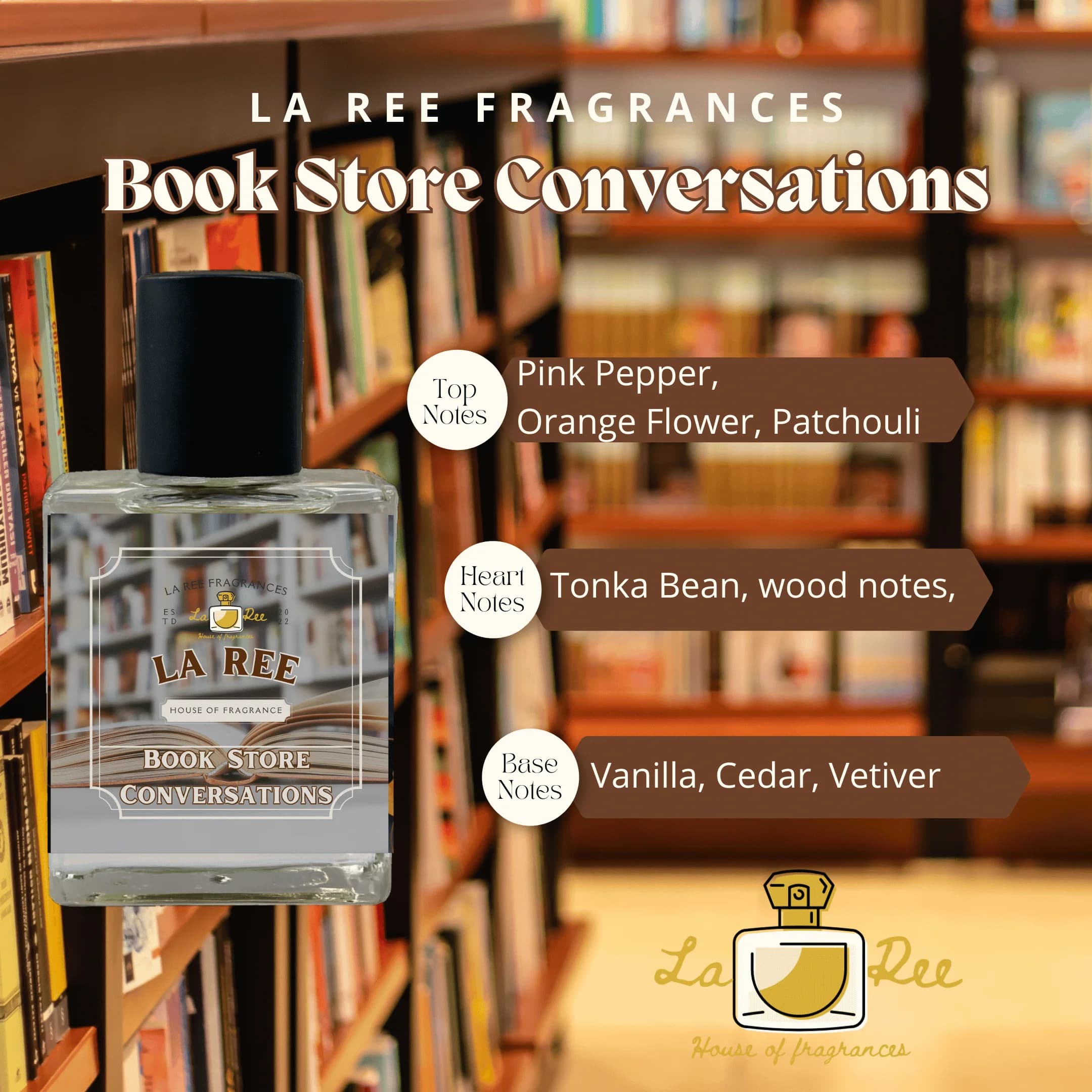 Book Store Conversations by La Ree Fragrances
