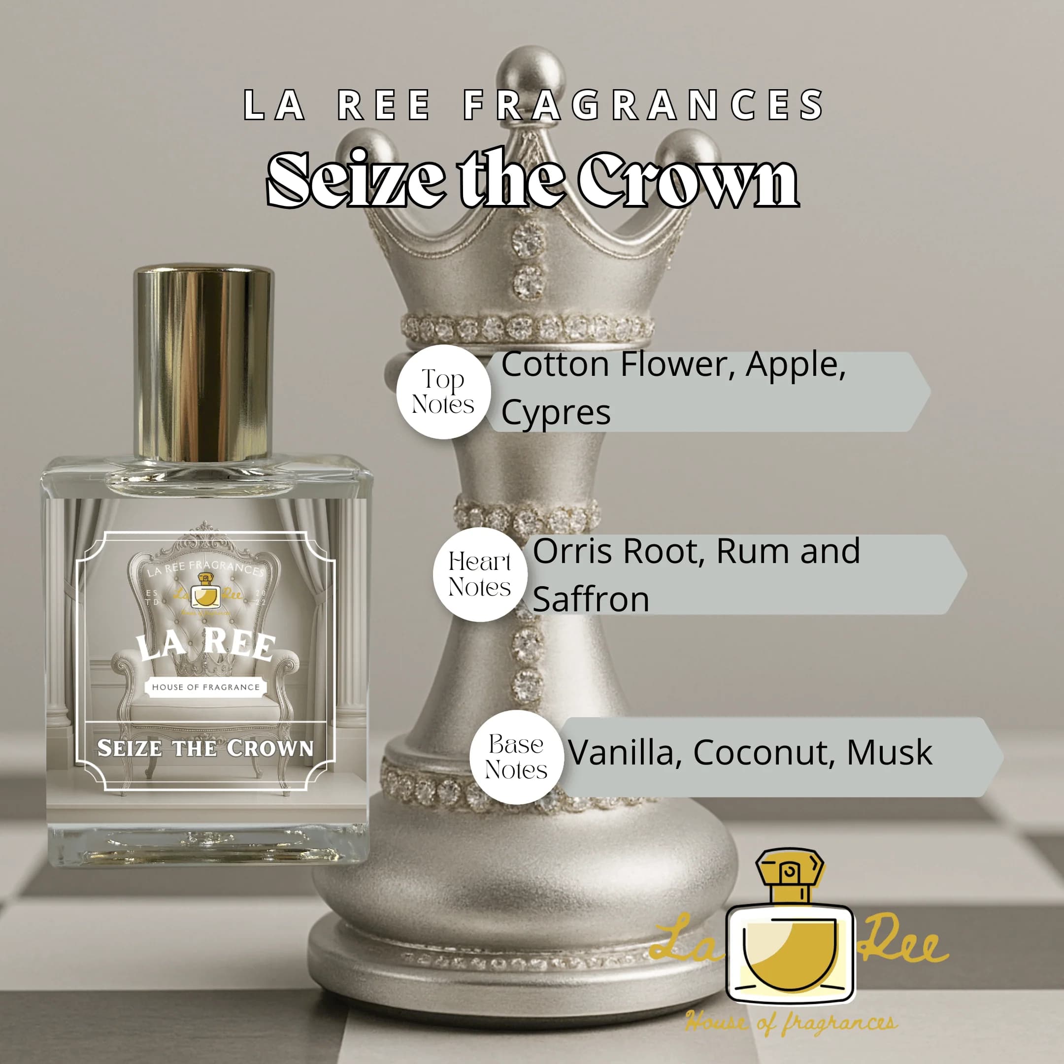 Seize The Crown by La Ree Fragrances