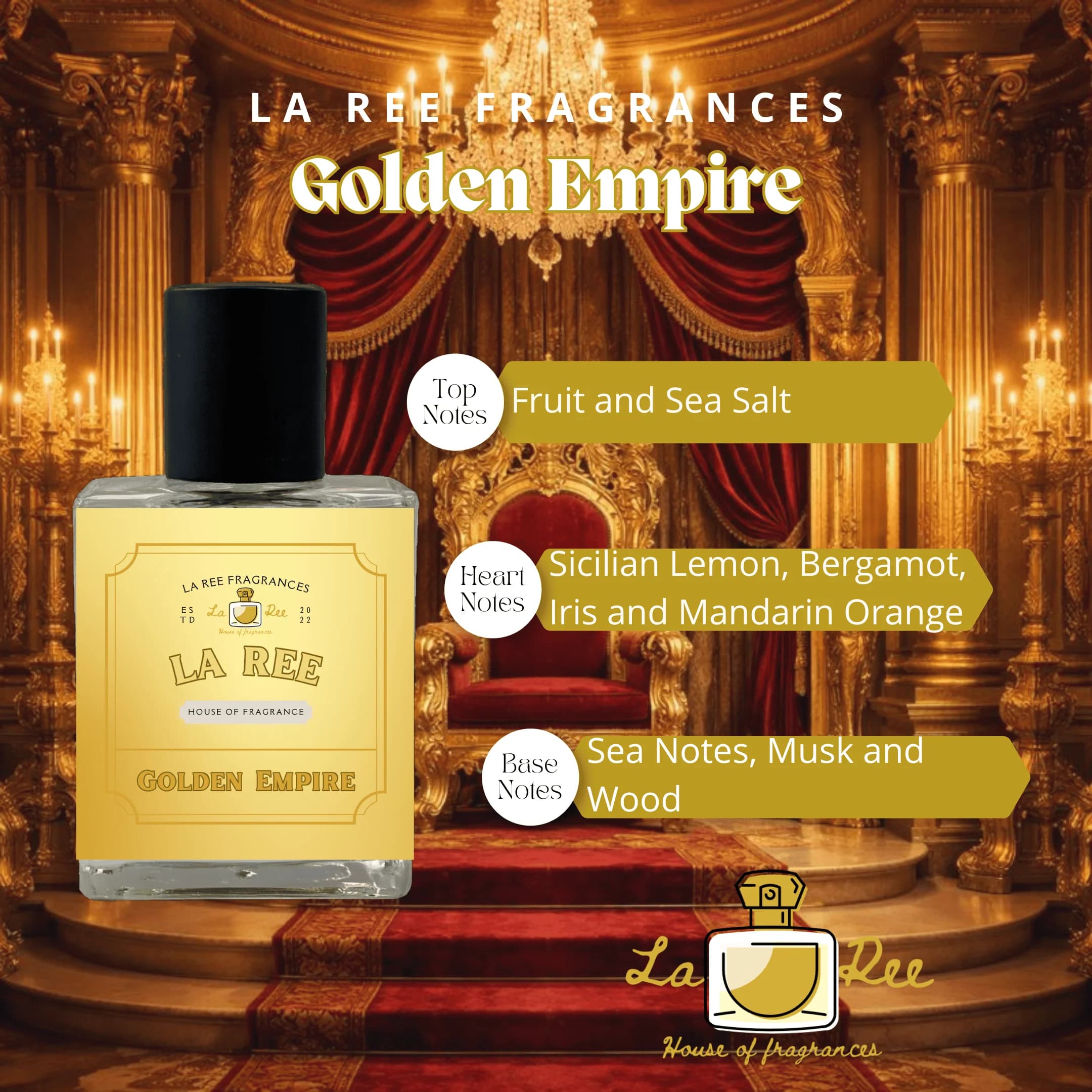 Golden Empire by La Ree Fragrances