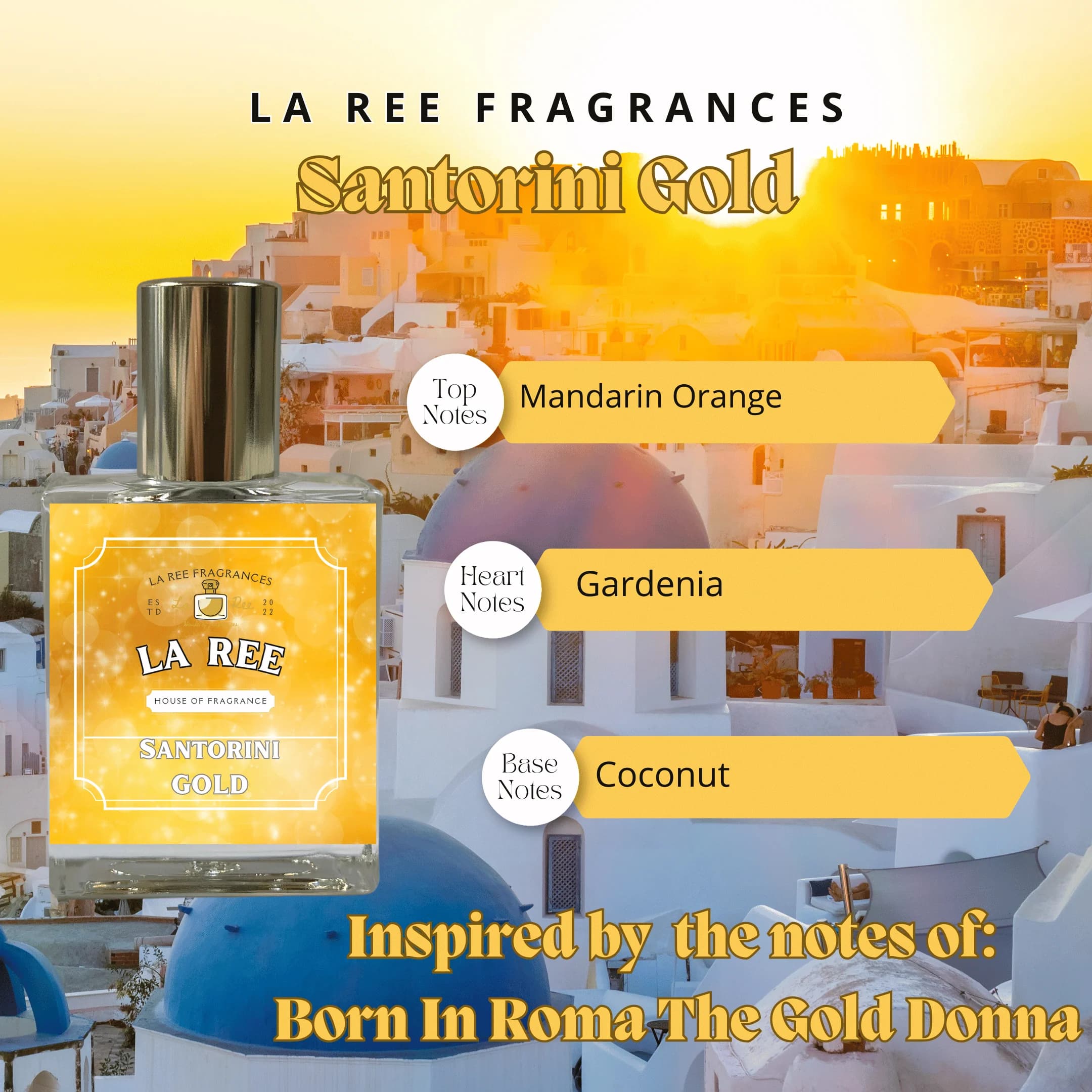 Santorini Gold by La Ree Fragrances