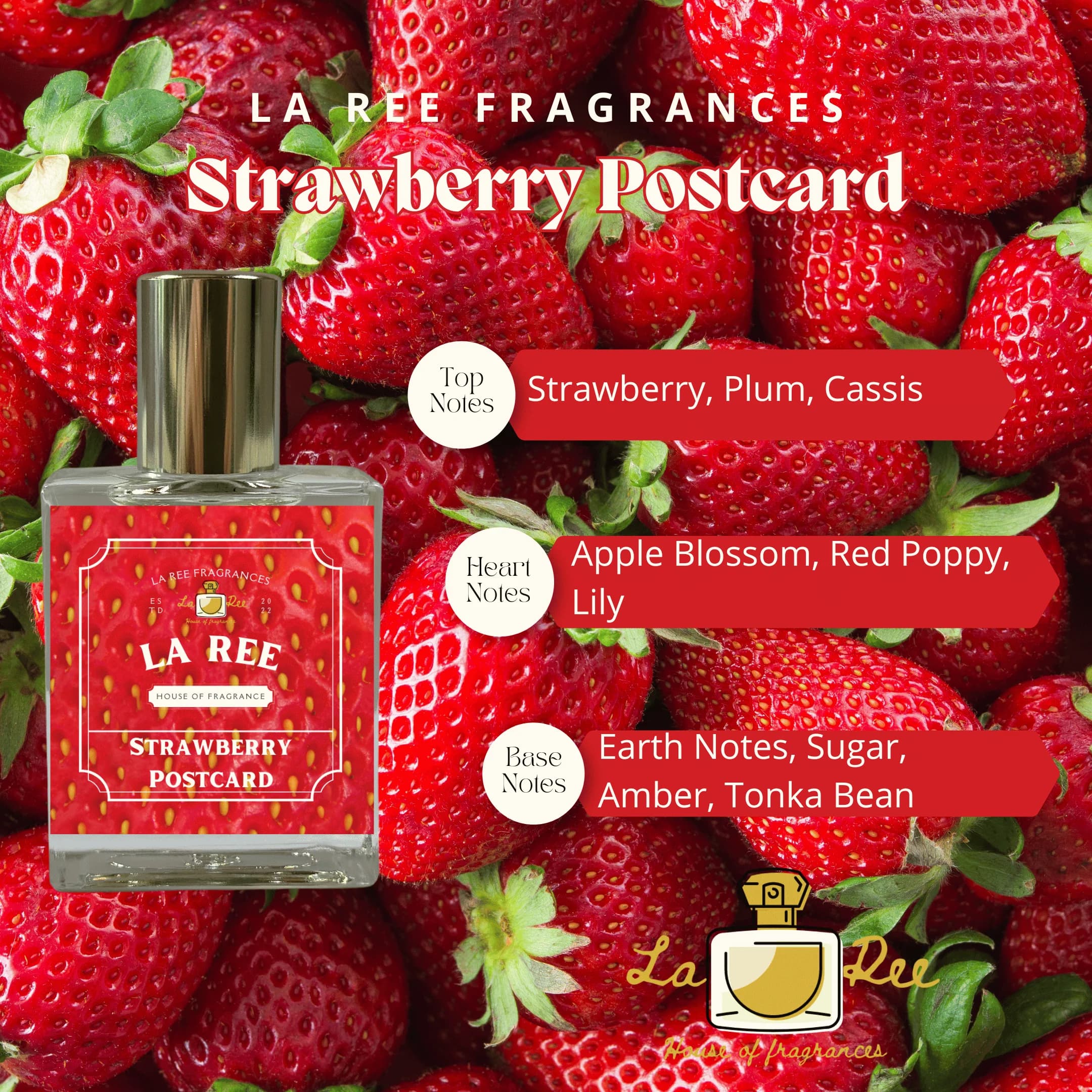 Strawberry Postcard by La Ree Fragrances