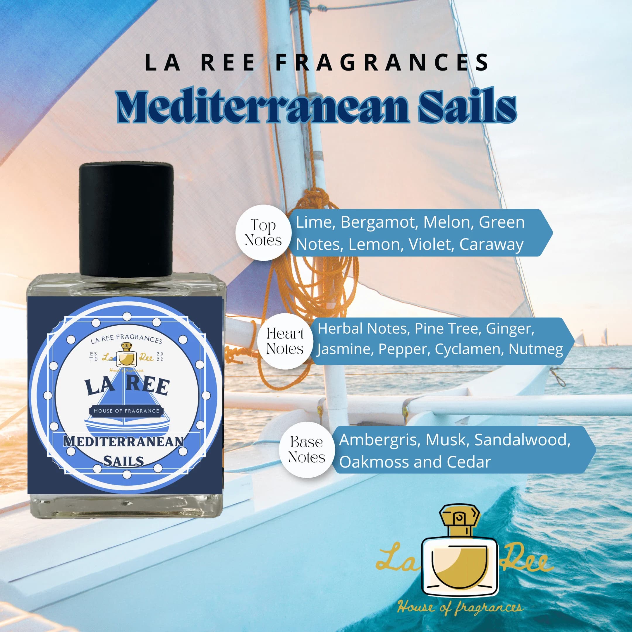 Mediterranean Sails by La Ree Fragrances