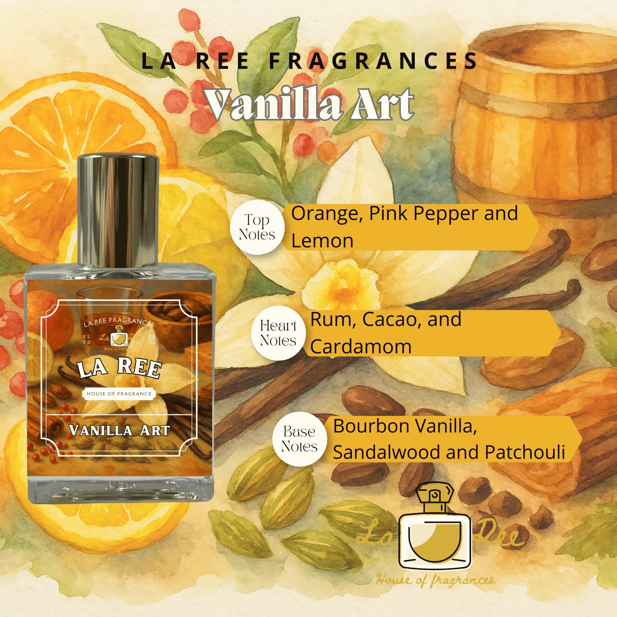 Vanilla Art by La Ree Fragrances