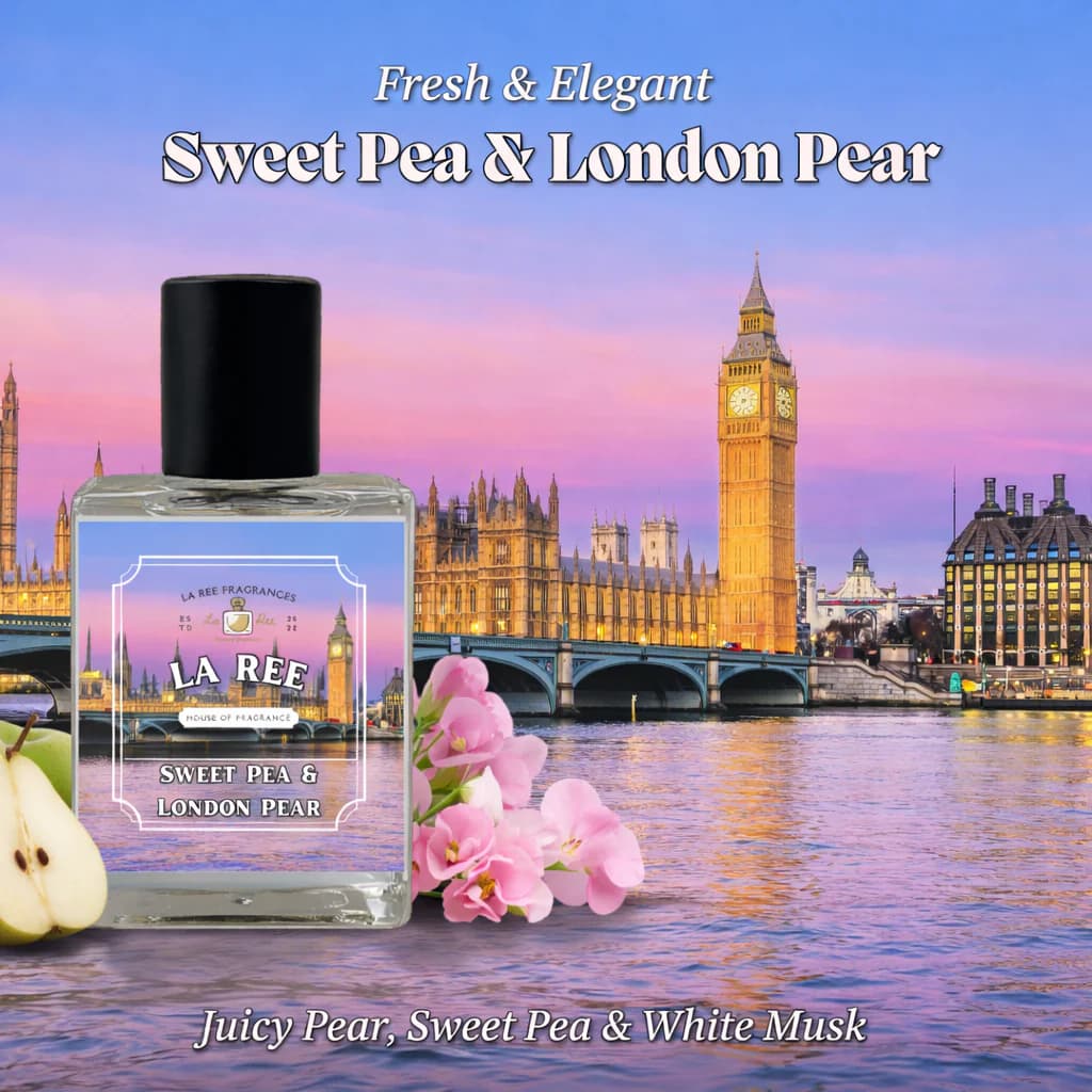 Sweet Pea & London Pear by La Ree Fragrances