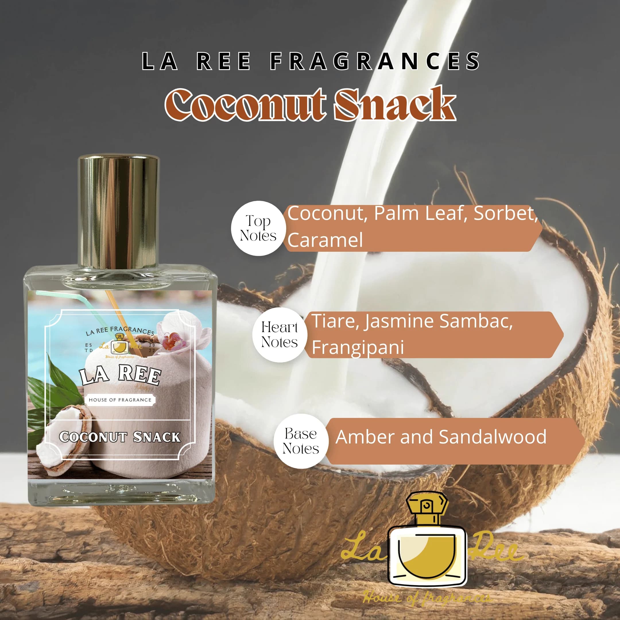 Coconut Snack by La Ree Fragrances