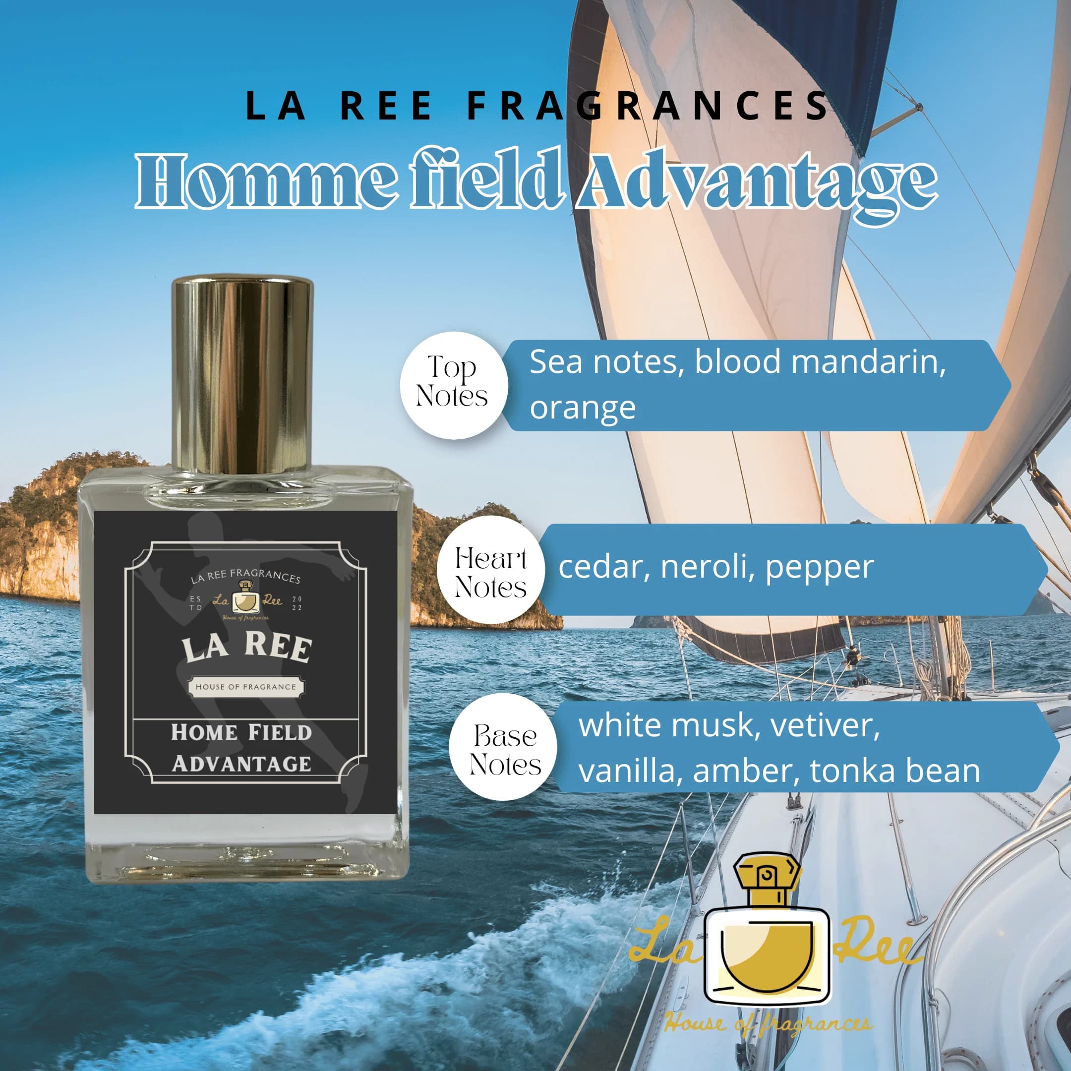 Homme Field Advantage by La Ree Fragrances