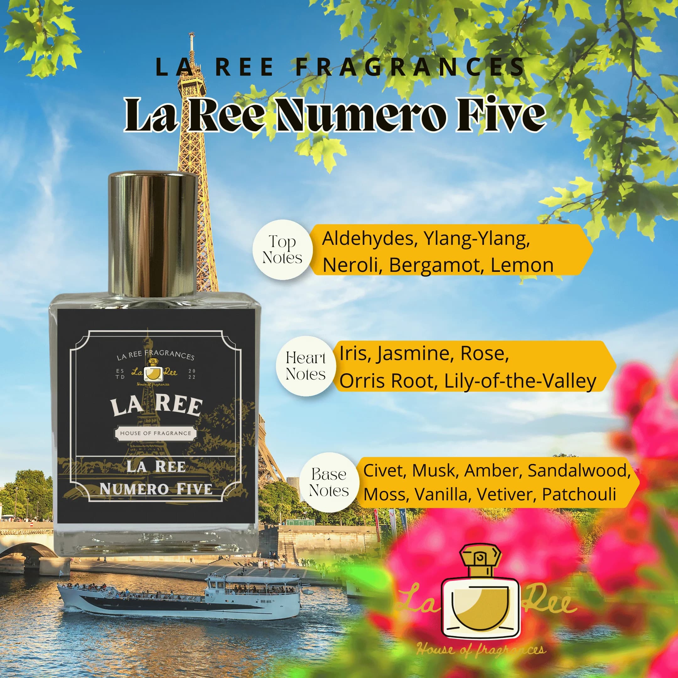 La Ree Numero Five by La Ree Fragrances