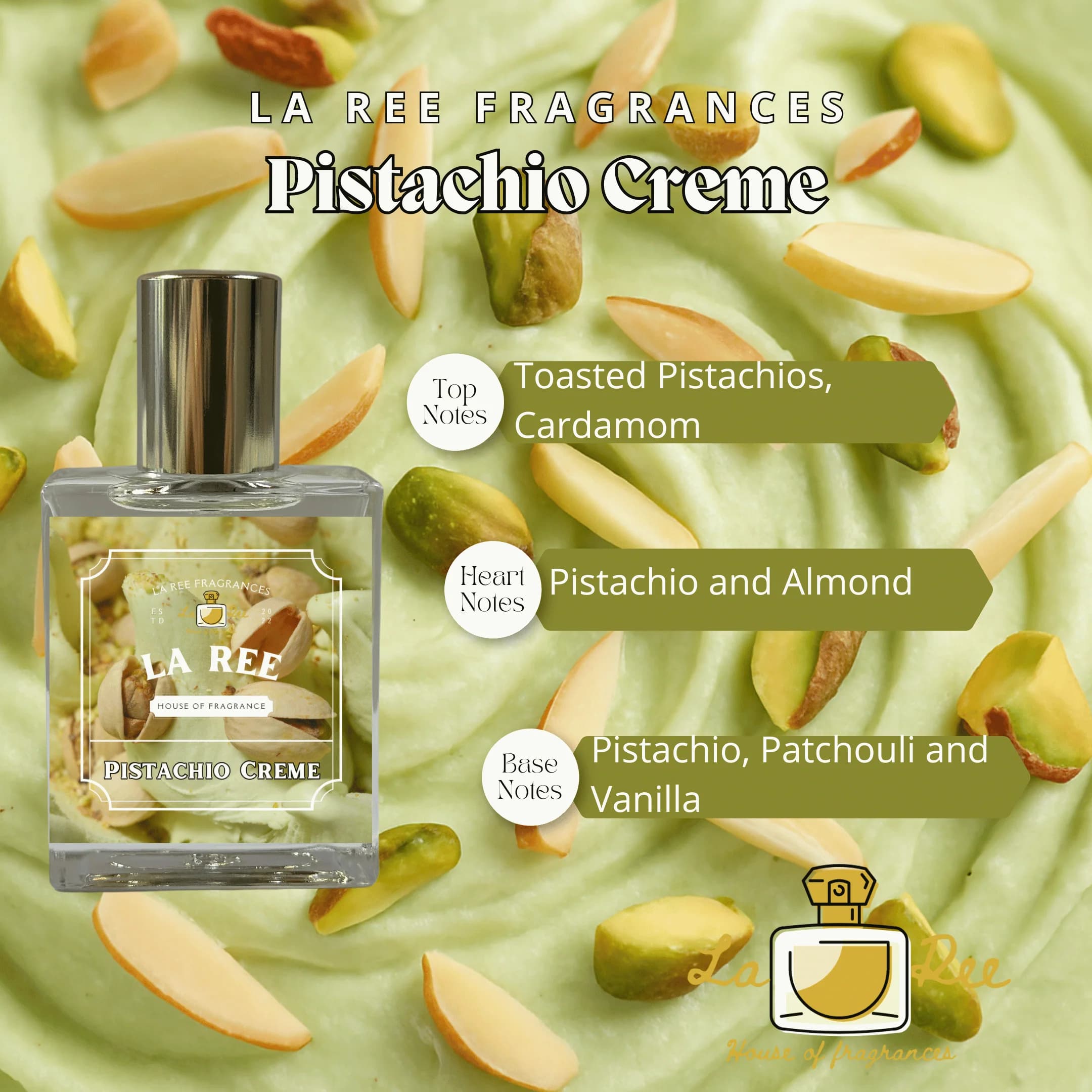 Pistachio Crme by La Ree Fragrances