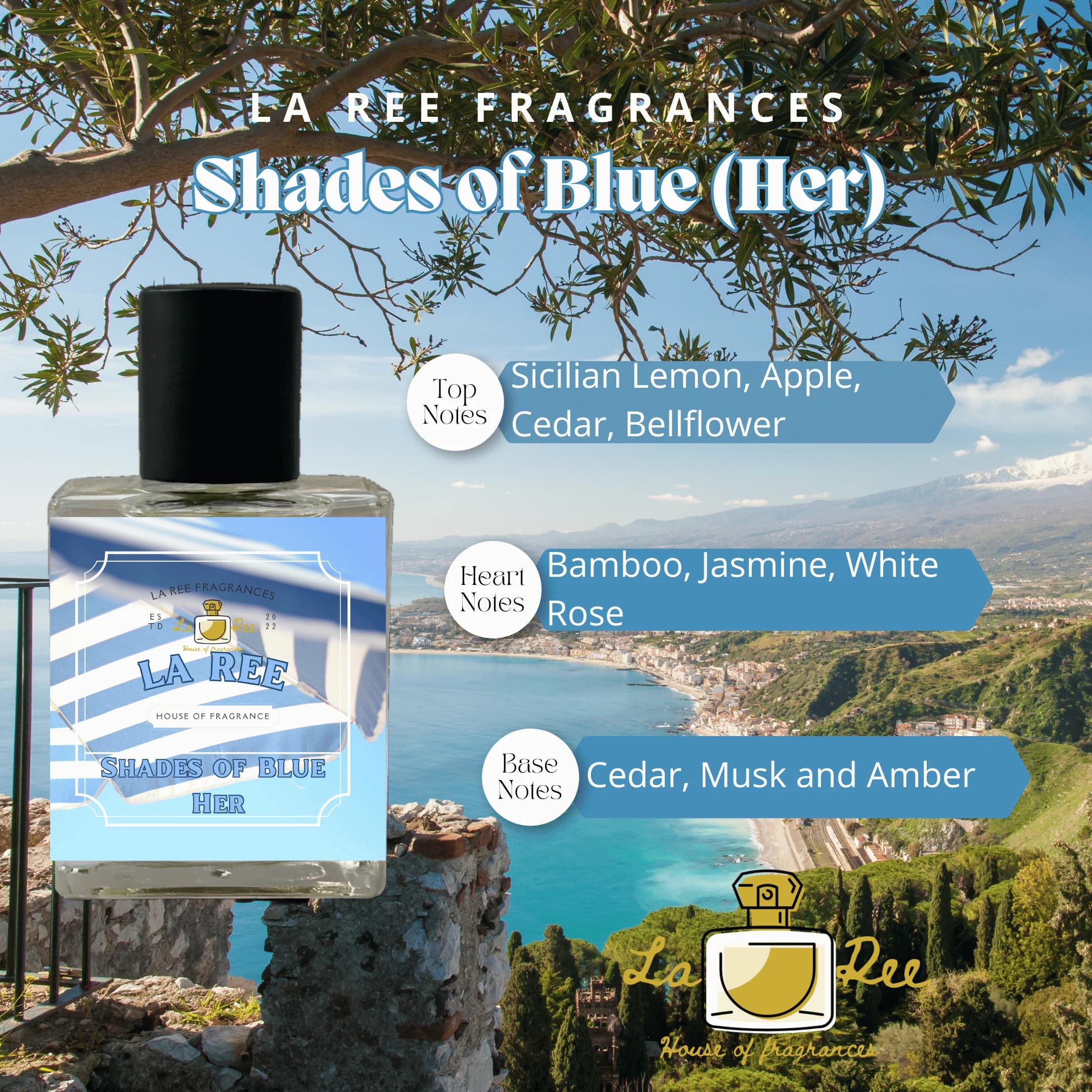 Shades Of Blue - La Ree Fragrances by La Ree Fragrances