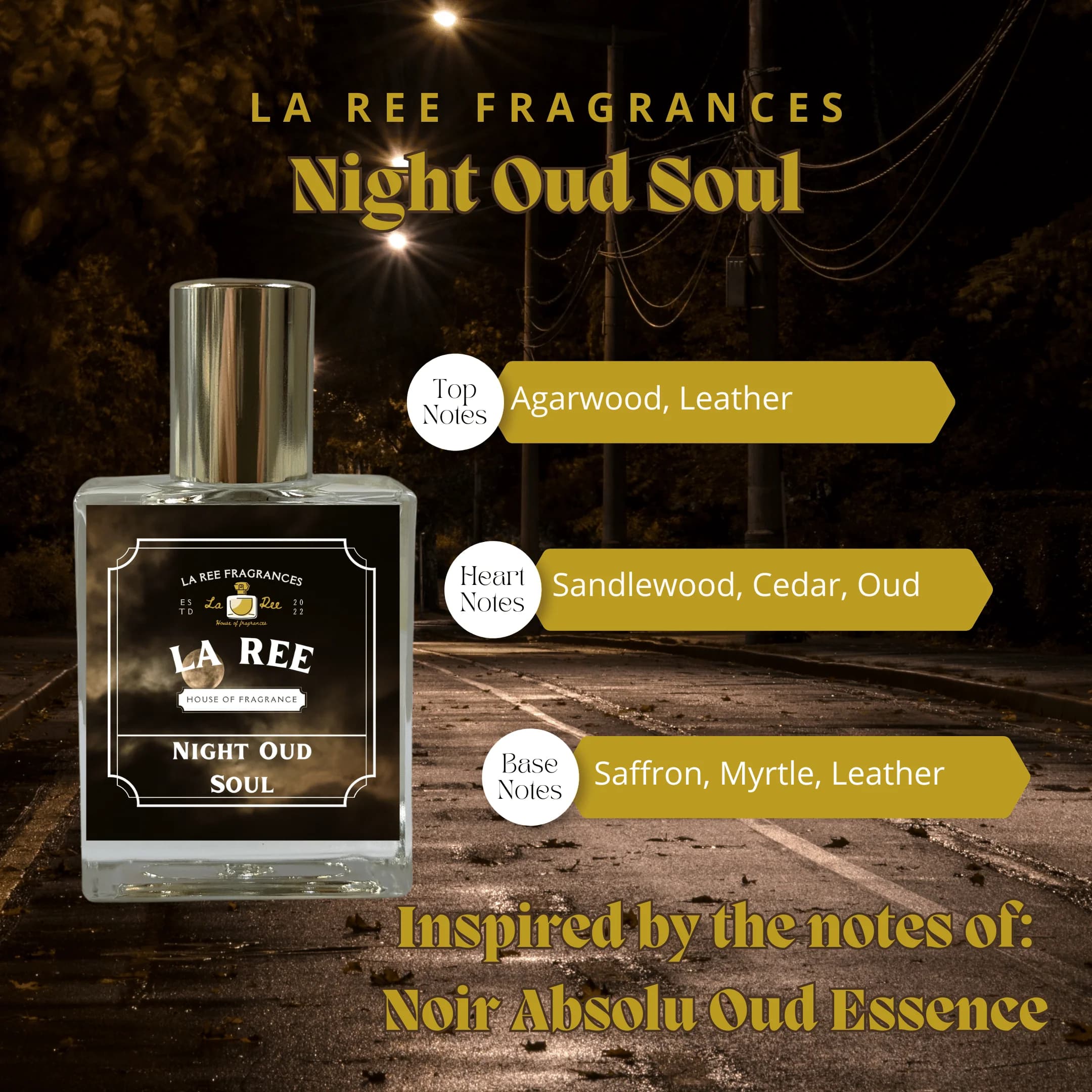 Night Oud Soul by La Ree Fragrances