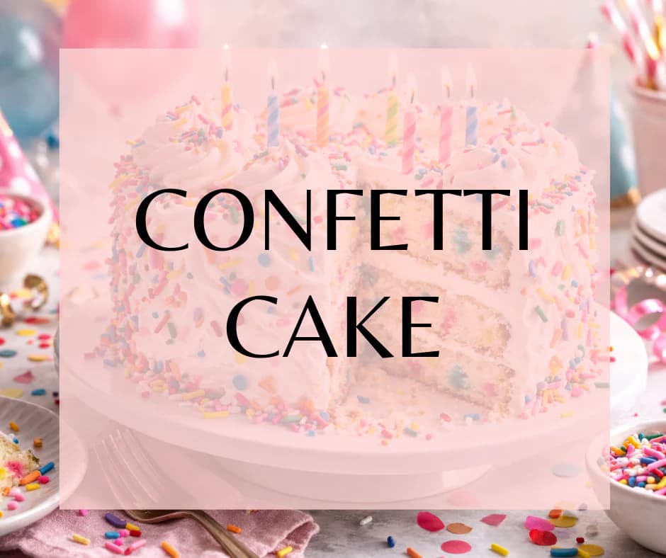 Confetti Cake by Land of Aahhs