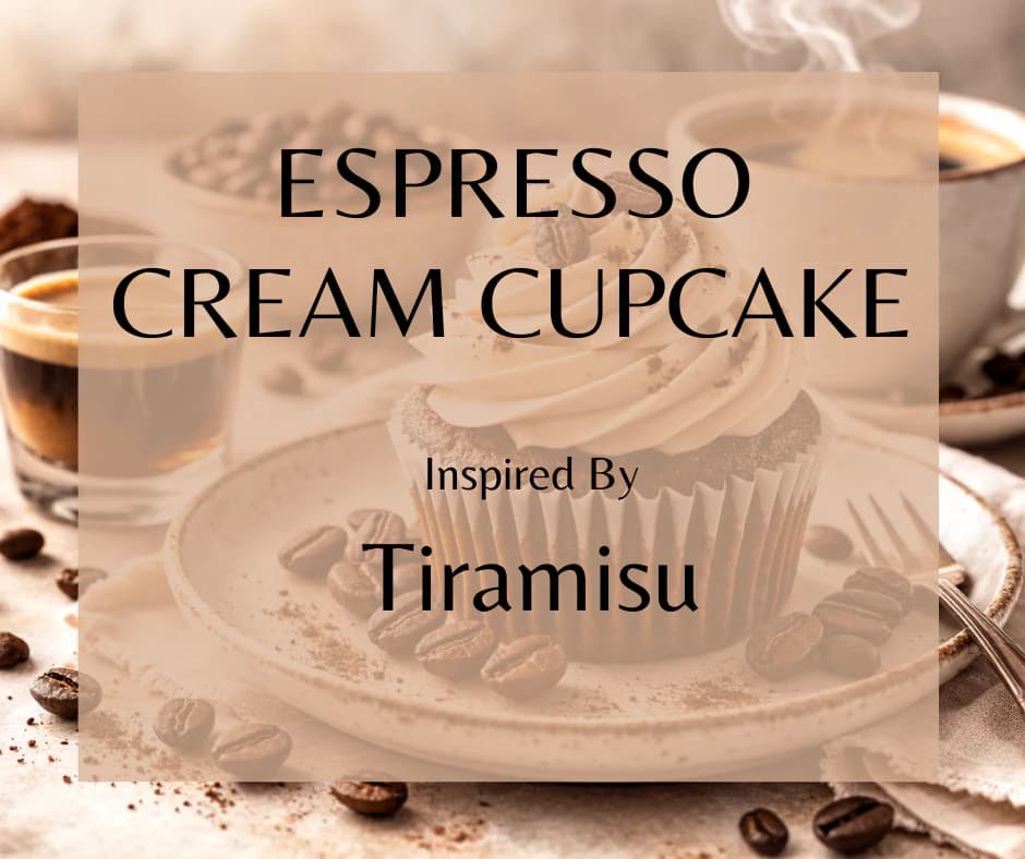 Espresso Cream Cupcake by Land of Aahhs