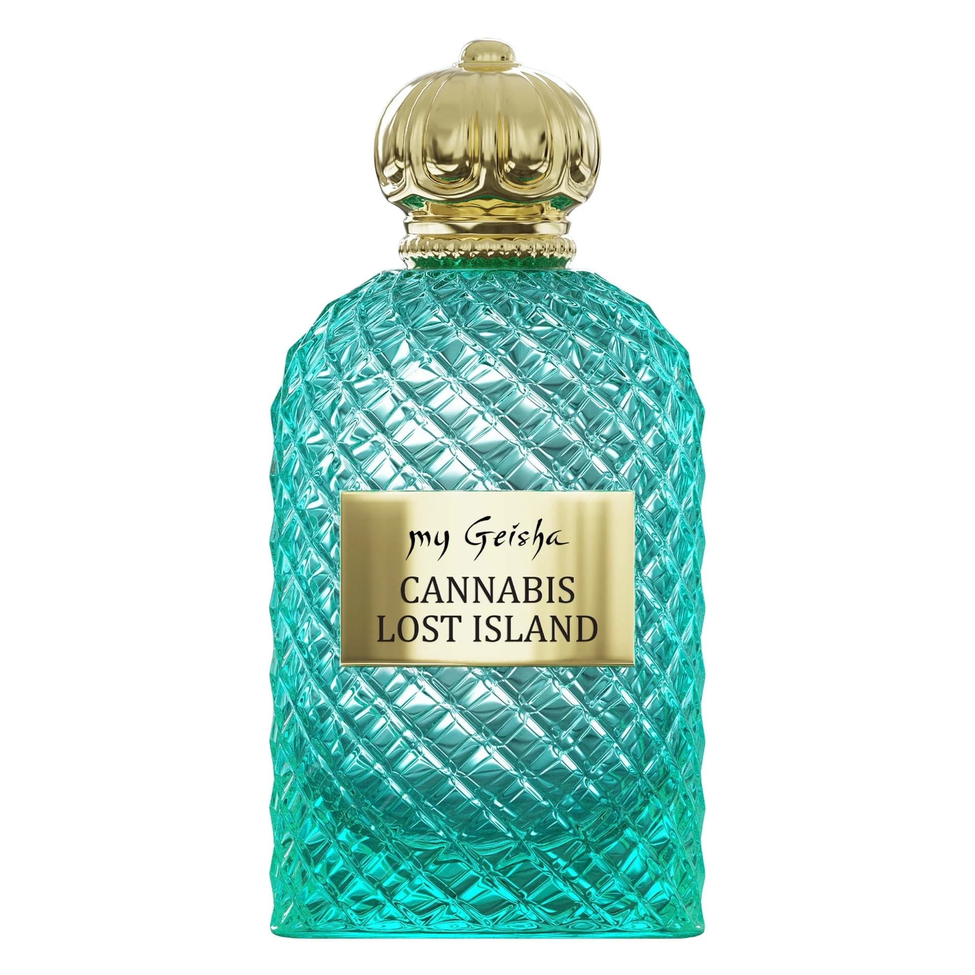 Cannabis Lost Island Perfume Bottle