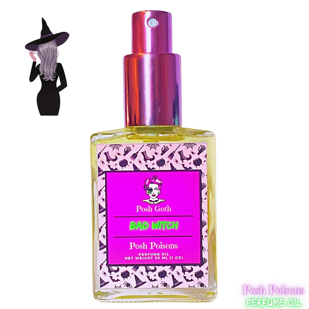 Bad Witch - Posh Goth Perfume Bottle