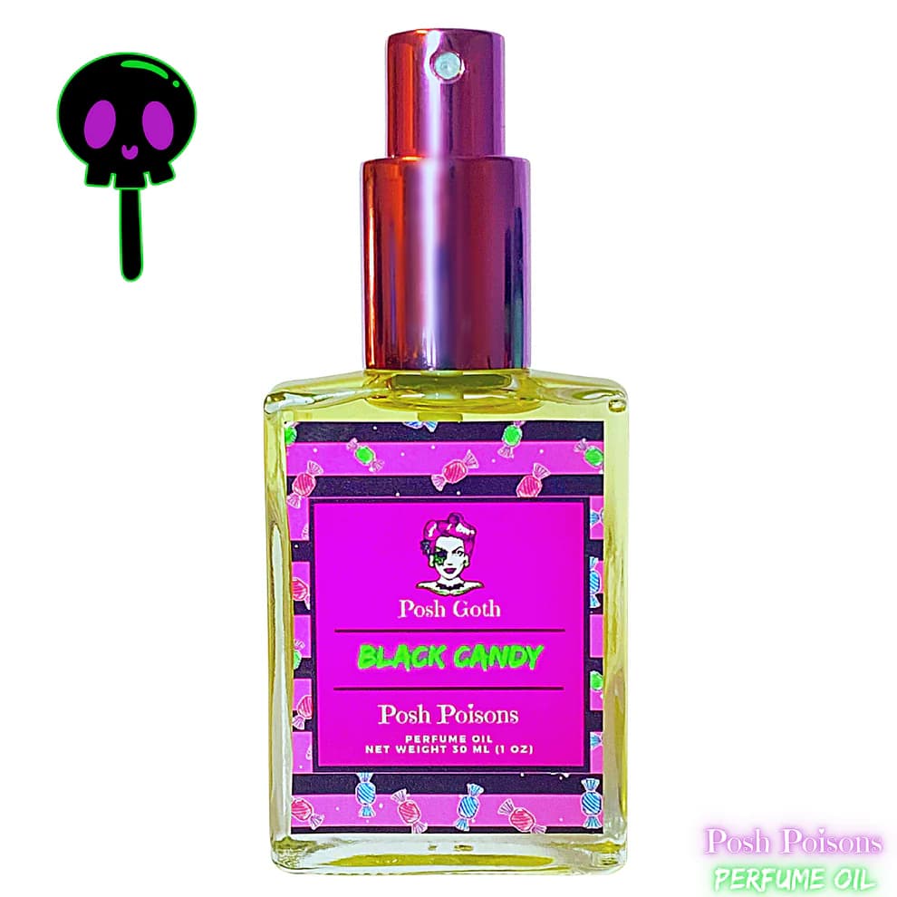 Black Candy Perfume Bottle