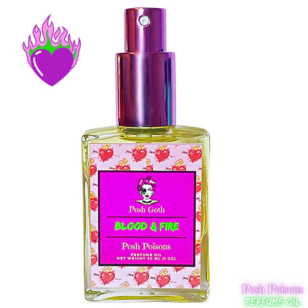 Blood and Fire Perfume Bottle