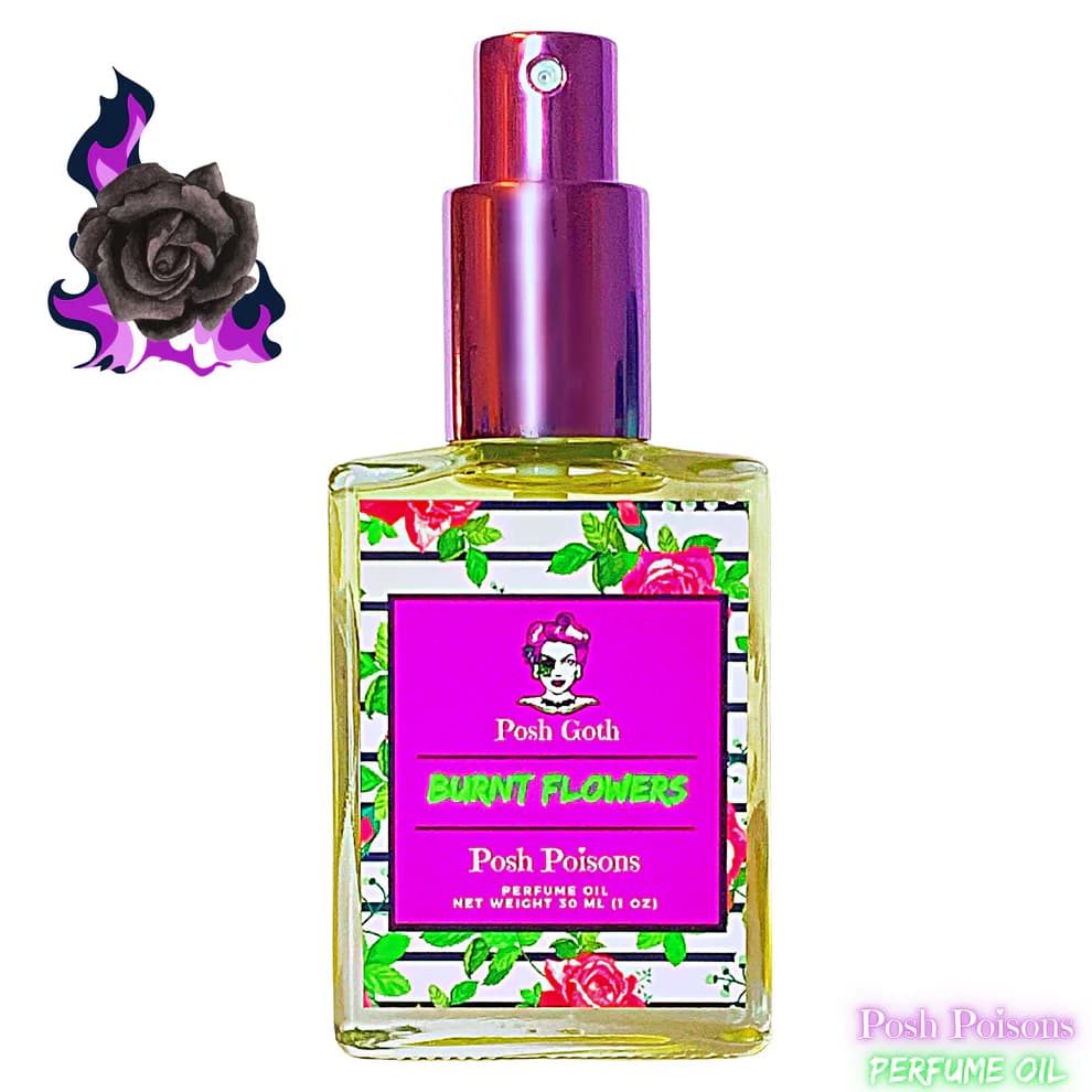 Burnt Flowers by Posh Goth
