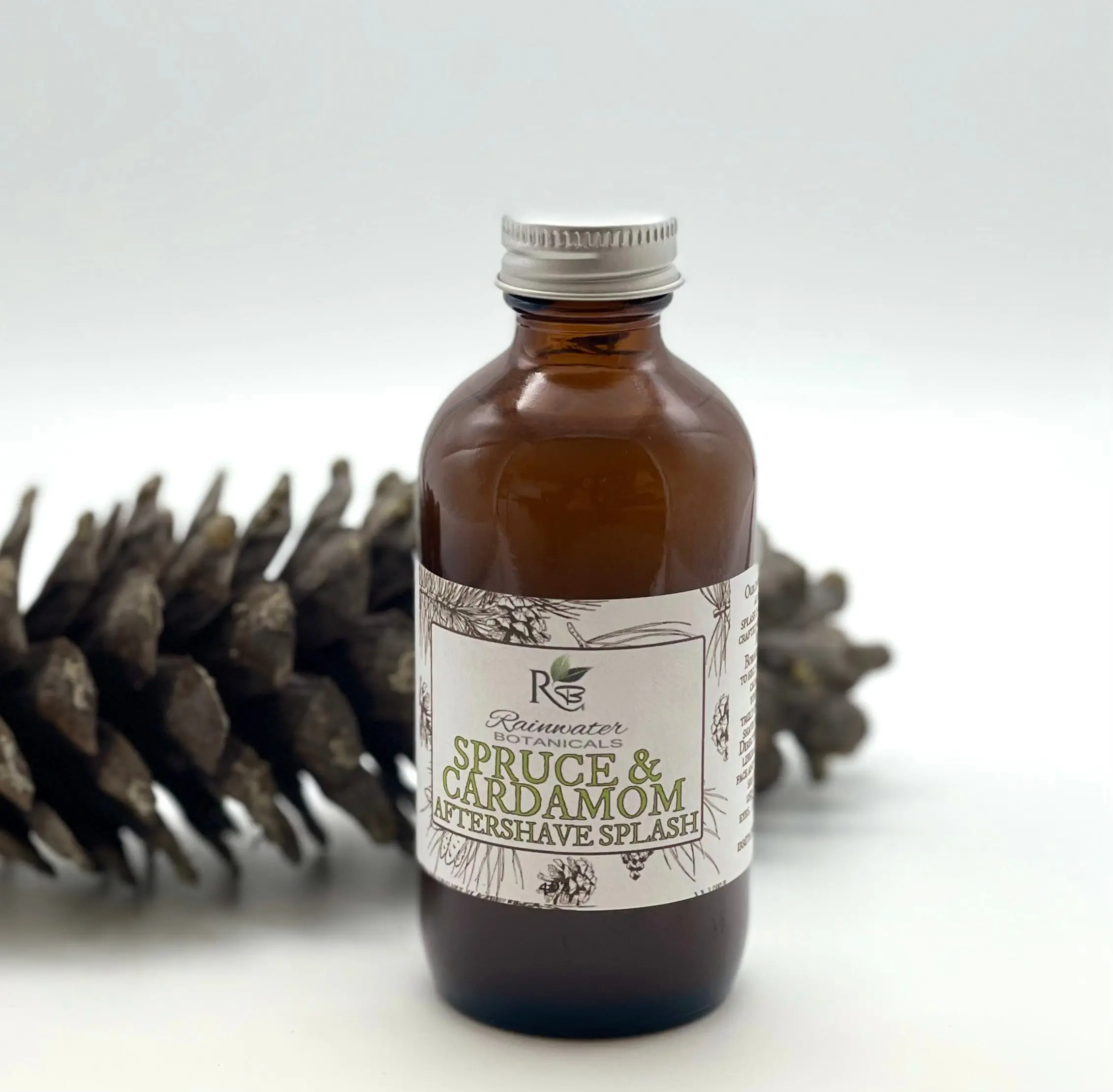 Spruce & Cardamom After Shave by Rainwater Botanicals