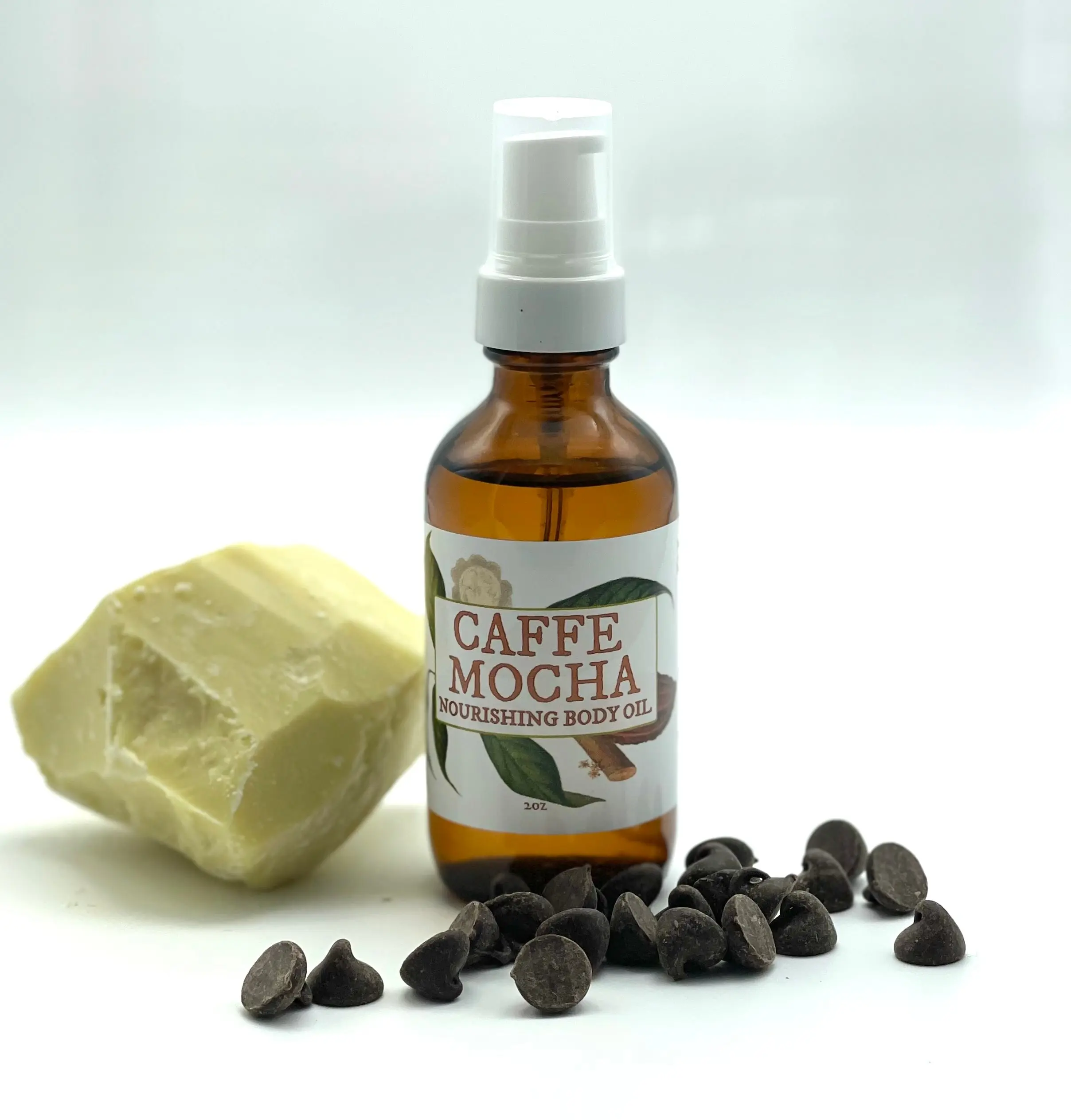 Caffe Mocha Body And Bath Perfume Bottle