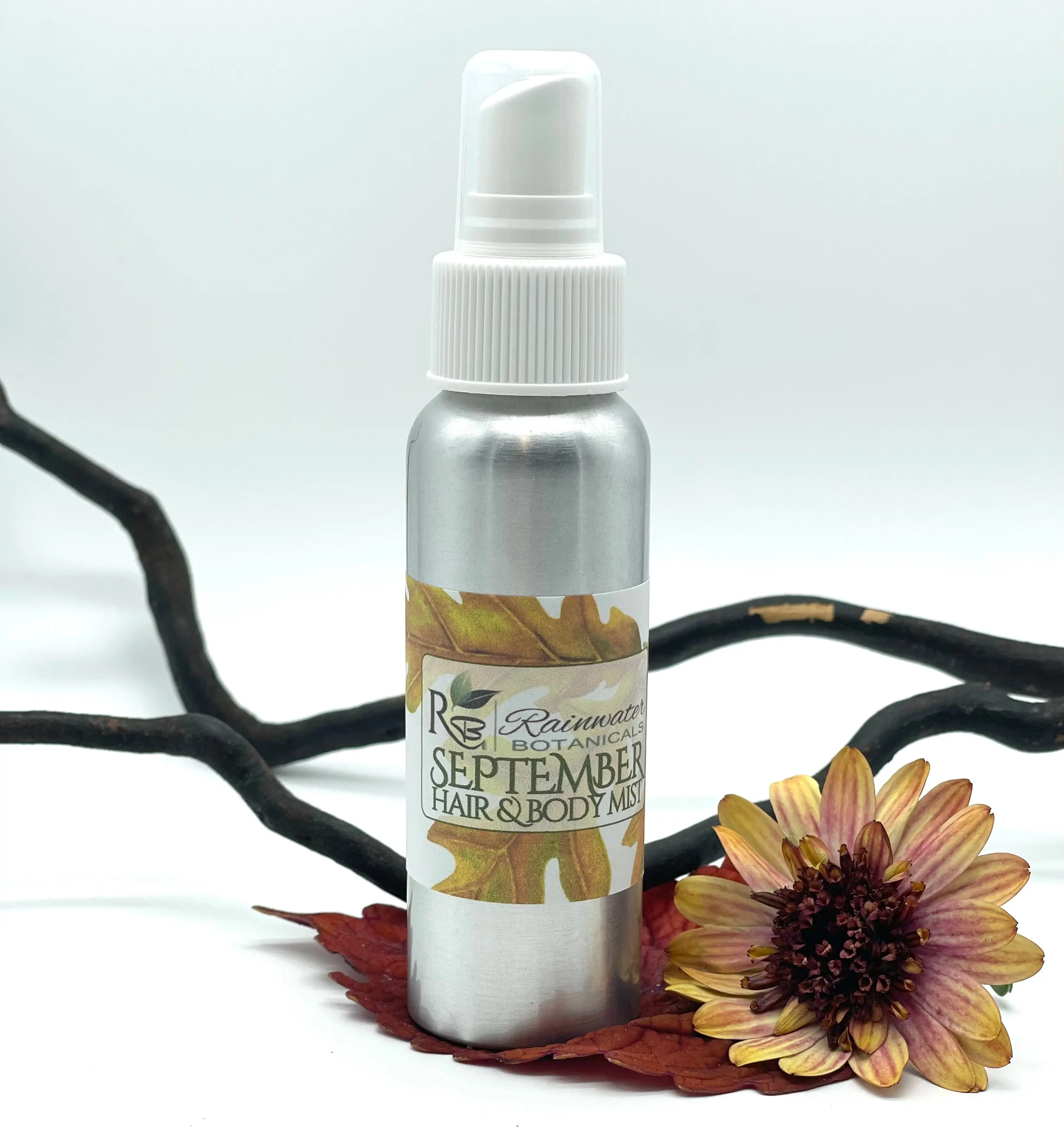 September Hair & Body Mist- by Rainwater Botanicals