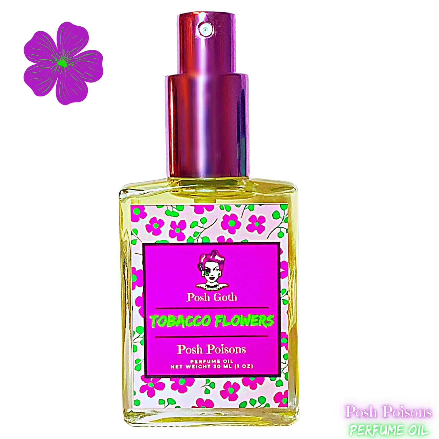 Tobacco Flowers by Posh Goth
