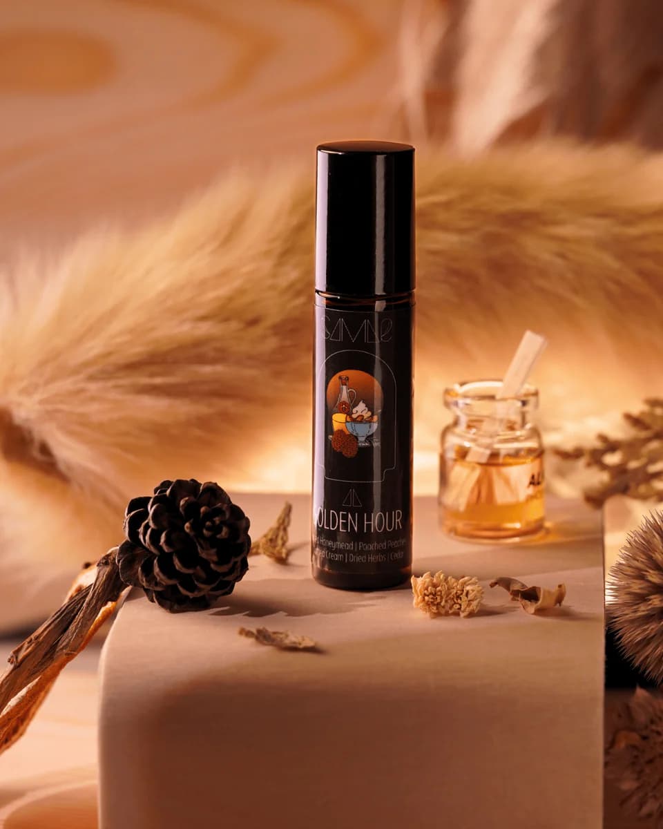 Golden Hour - SAMAR Perfume Bottle