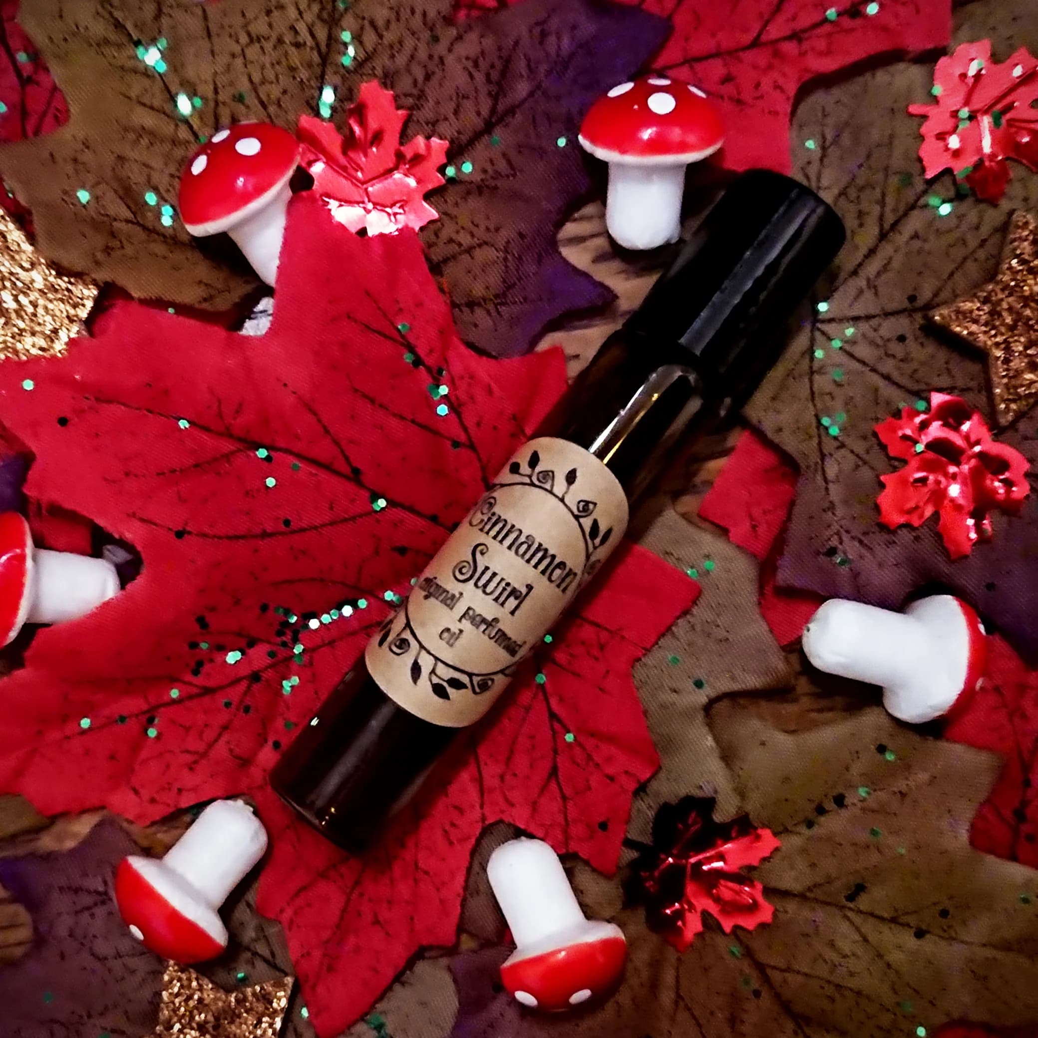 Cinnamon Swirl Perfume Bottle