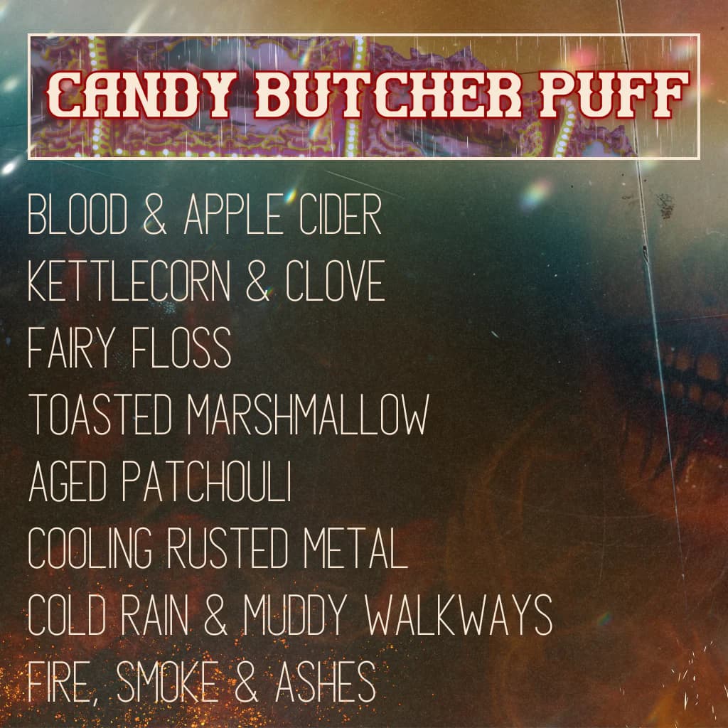 Candy Butcher Puff by Mythpunk Olfactive