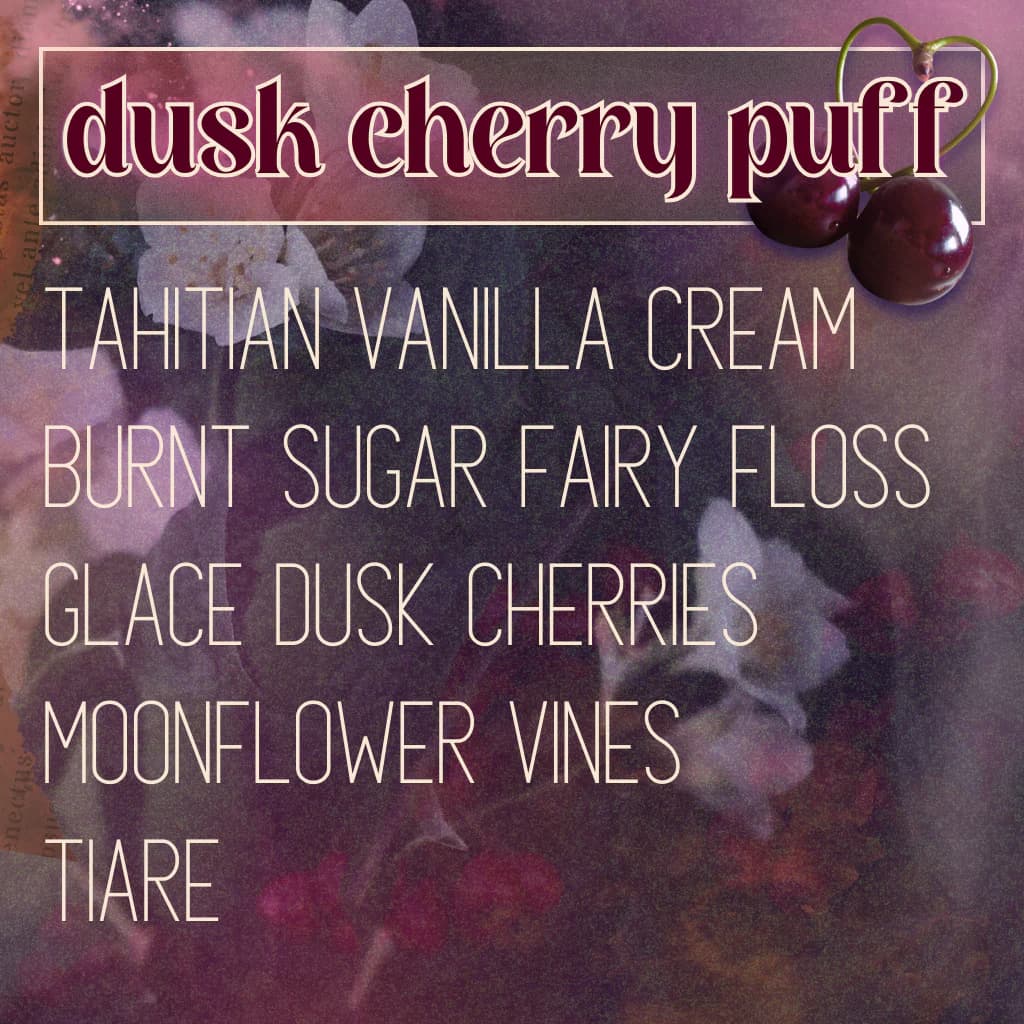 Dusk Cherry Puff by Mythpunk Olfactive