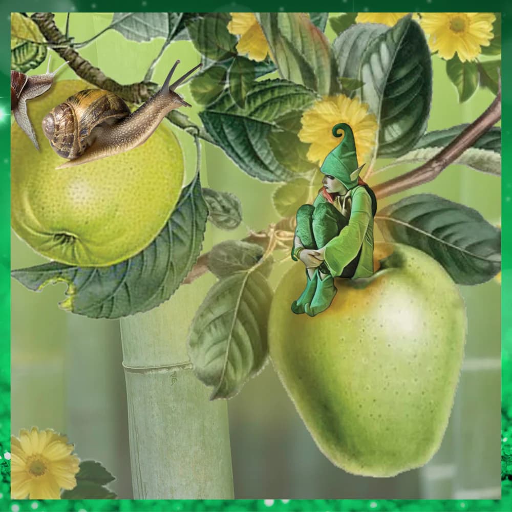 Green Gremlin Perfume Bottle