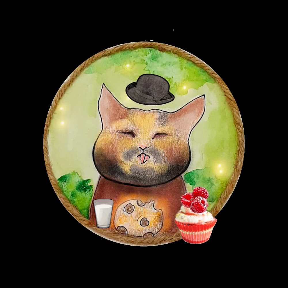 Munchie Cat by Stereoplasm