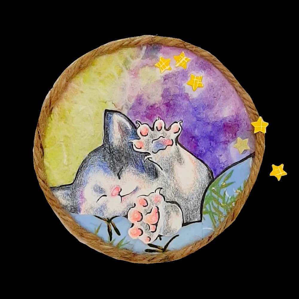 Snoozy Cat by Stereoplasm