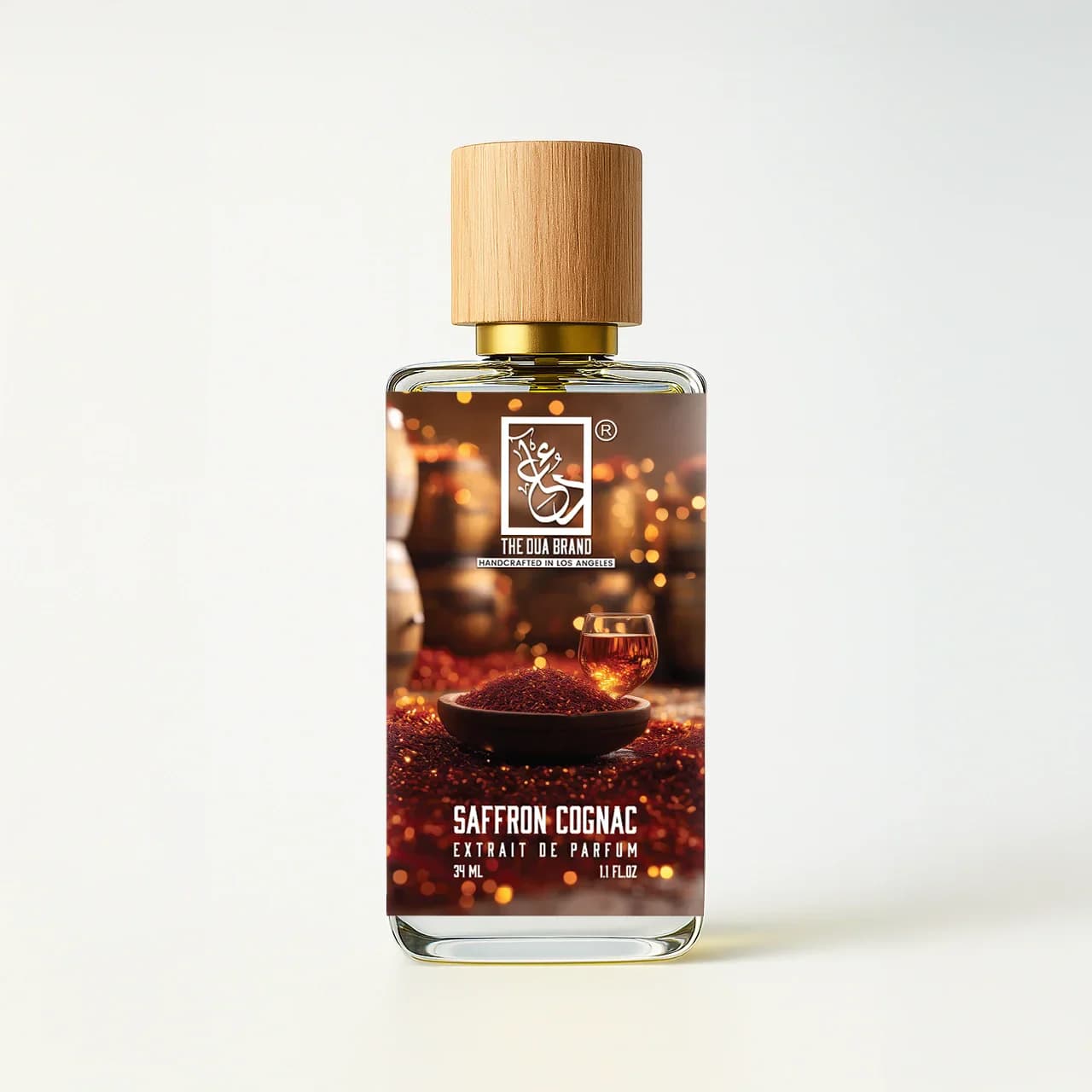 Saffron Cognac Perfume Bottle