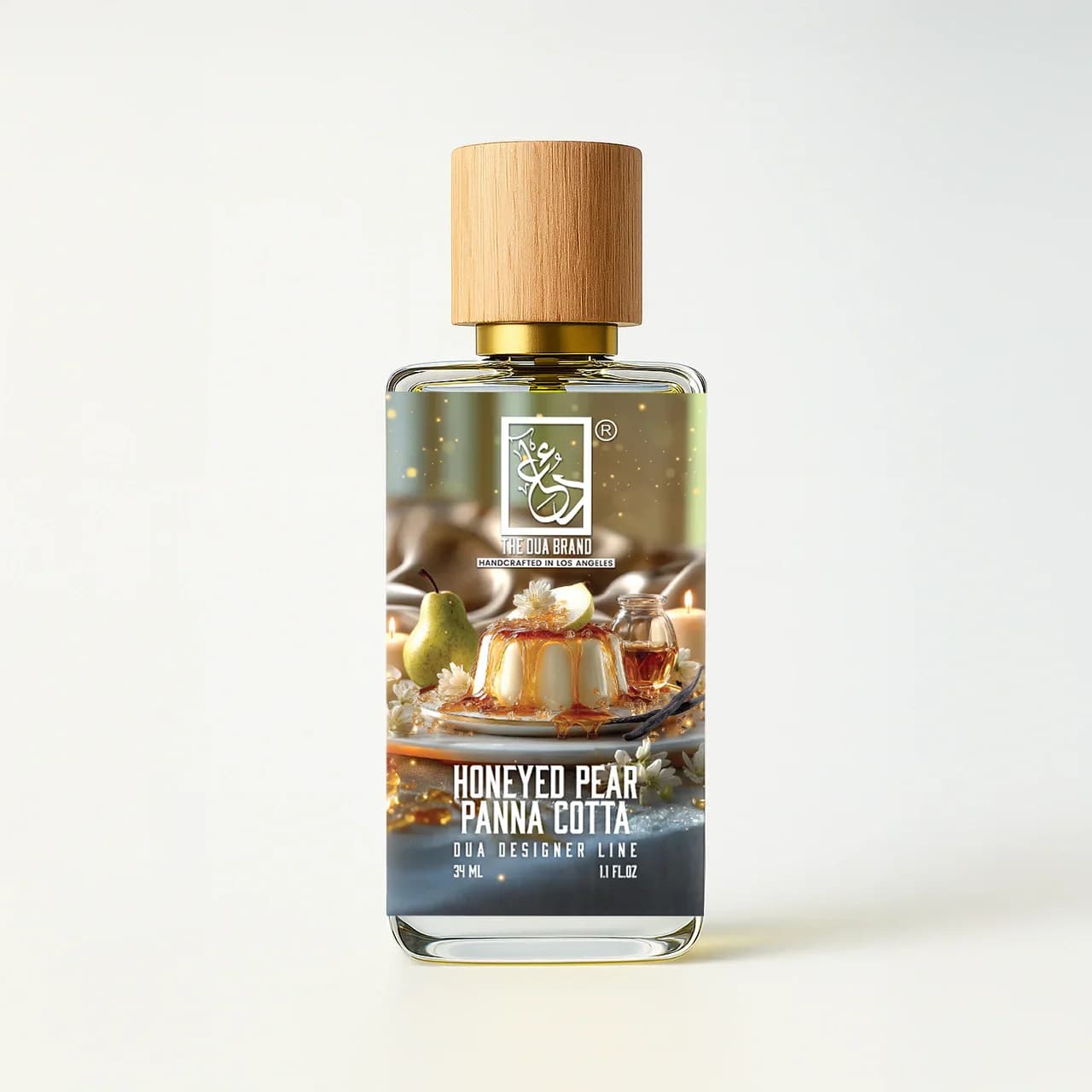 Honeyed Pear Panna Cotta by The Dua Brand