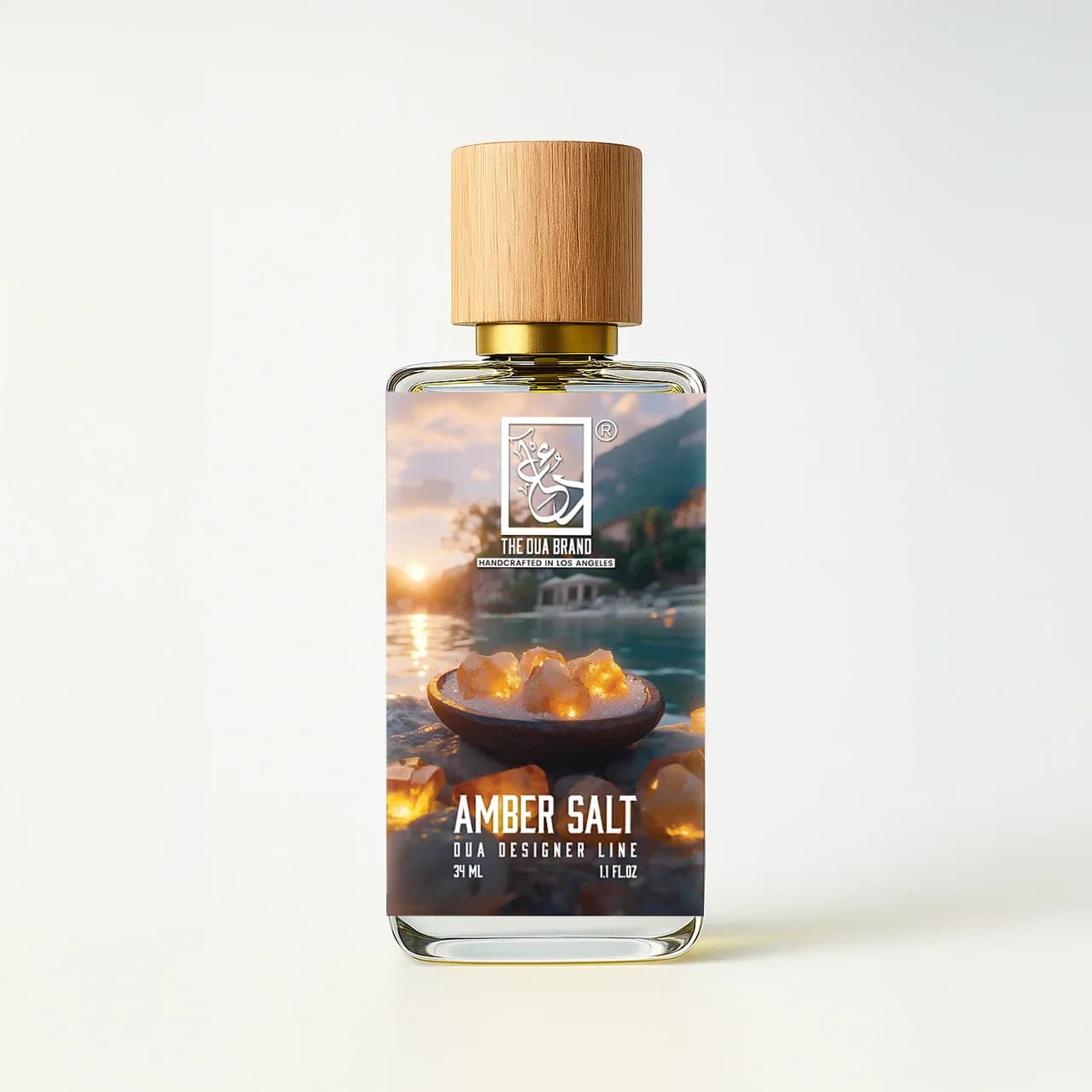 Amber Salt Perfume Bottle