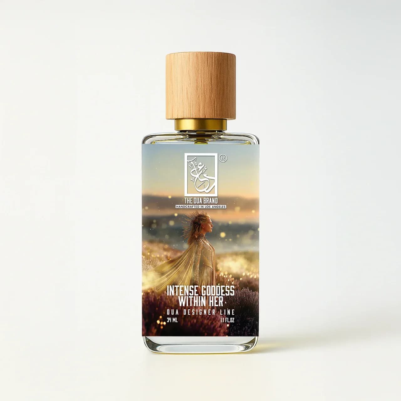 Intense Goddess Within Her Perfume Bottle