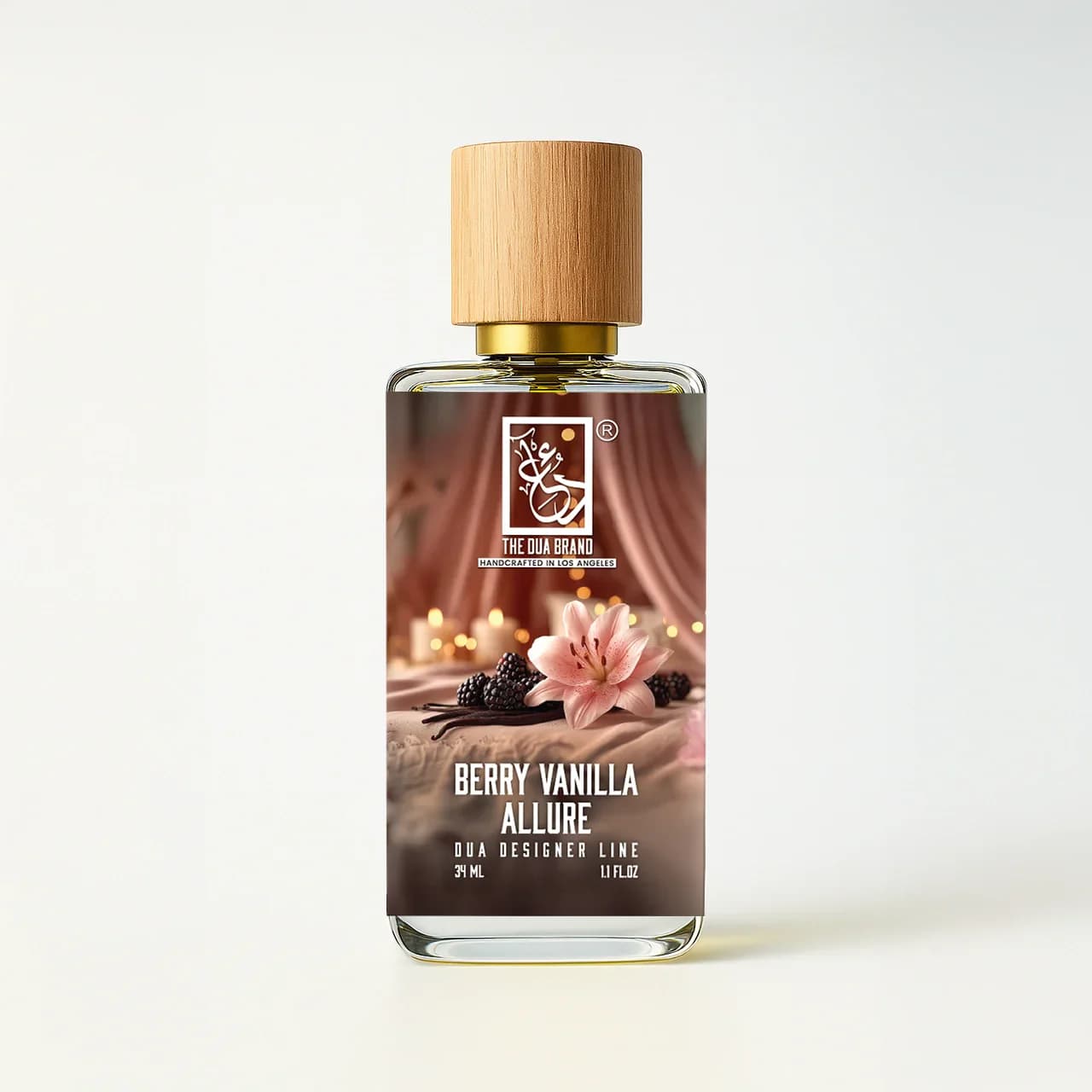Berry Vanilla Allure Perfume Bottle