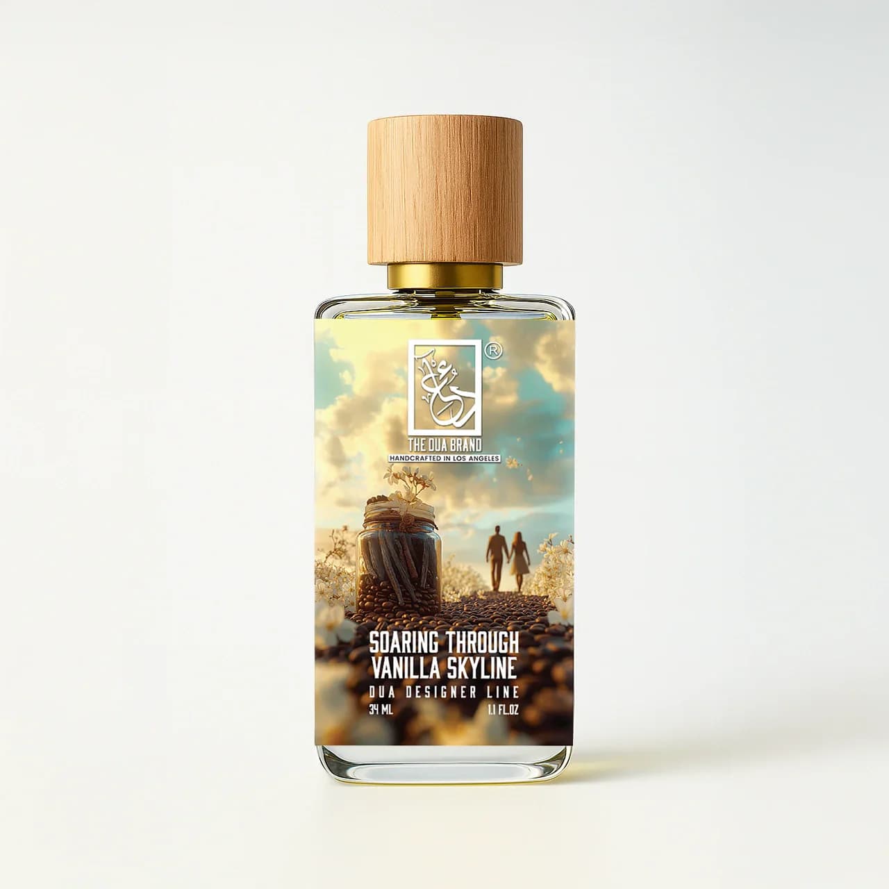 Soaring Through Vanilla Skyline Perfume Bottle