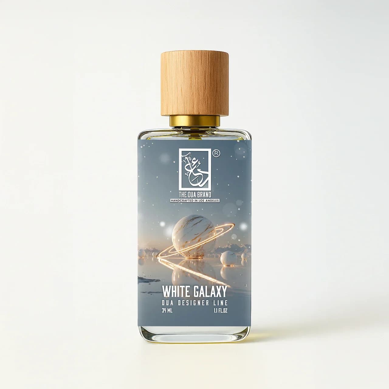 White Galaxy Perfume Bottle