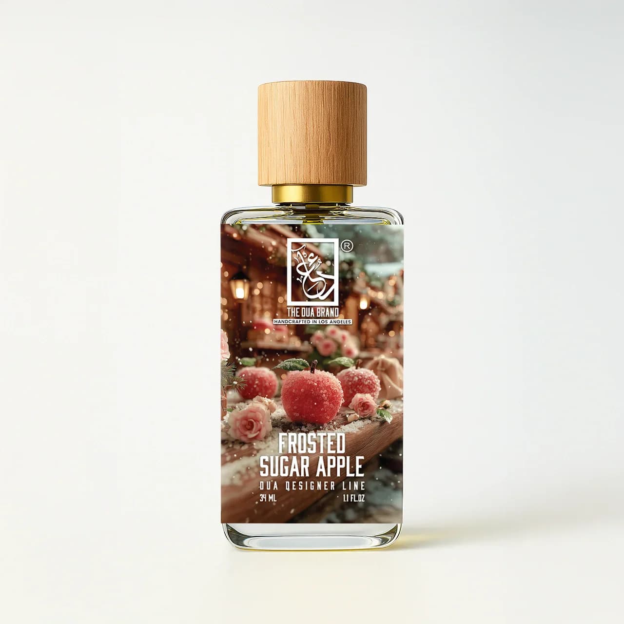 Frosted Sugar Apple Perfume Bottle
